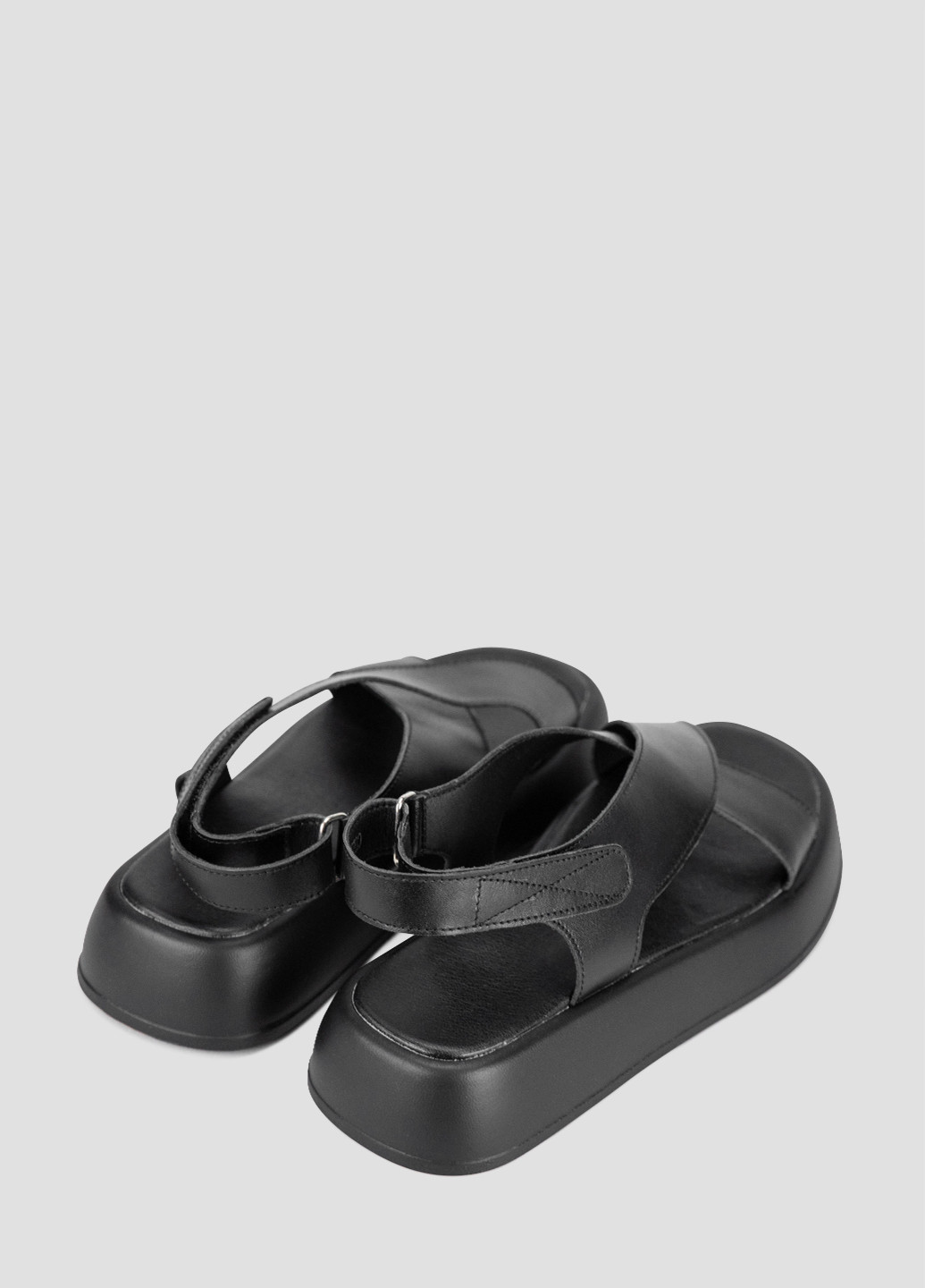 Черные босоножки Viscala на липучке