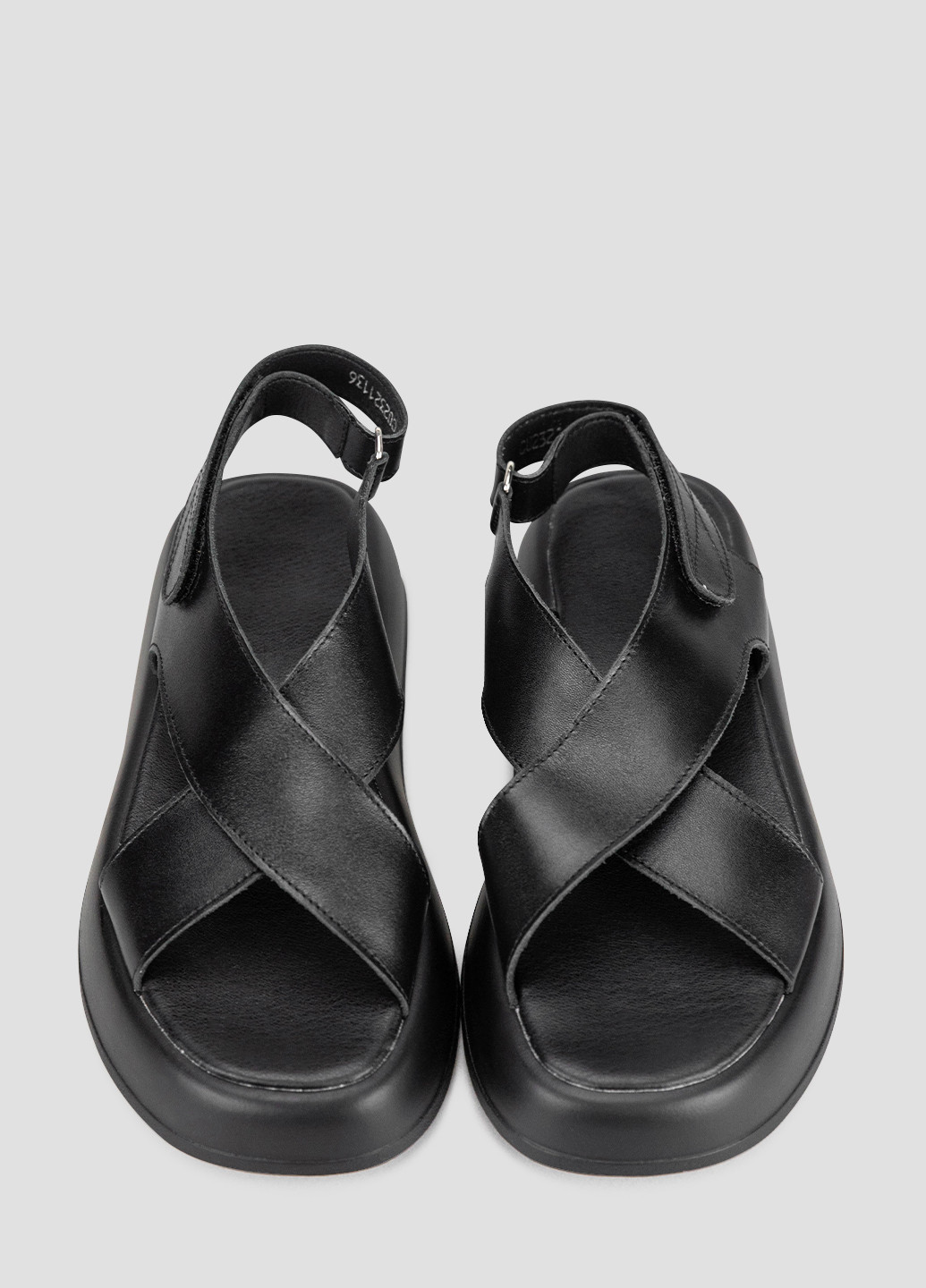 Черные босоножки Viscala на липучке