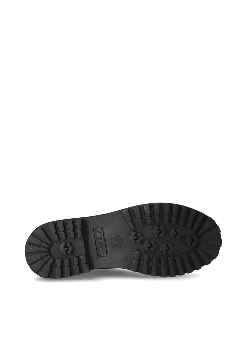 Черные осенние ботинки тимберленды Lumberjack