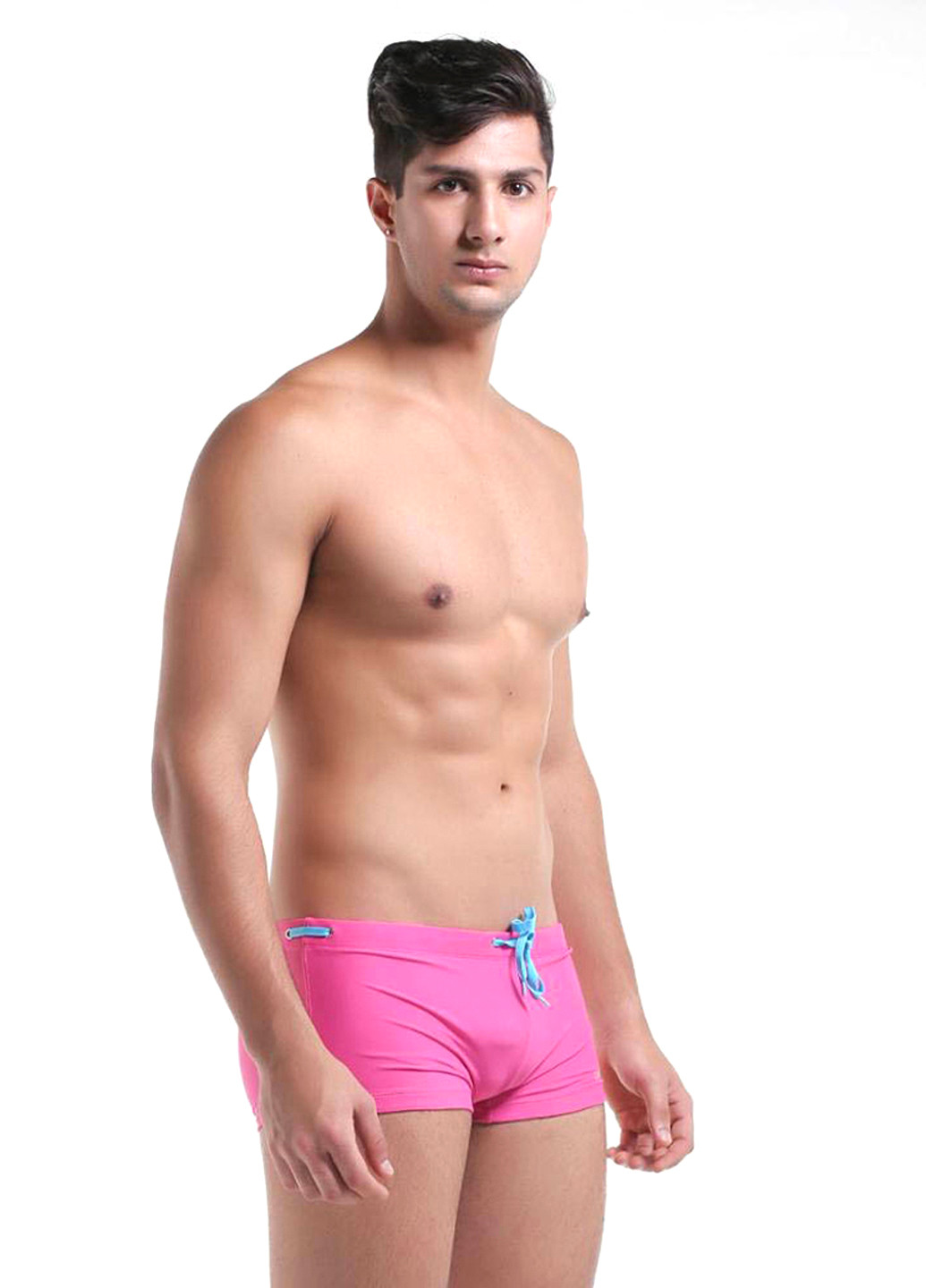 Мужские розовые пляжные мужские плавки шорты Desmit