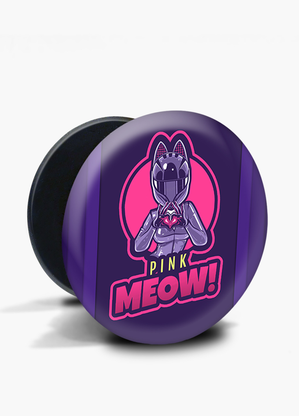 Попсокет (Popsockets) тримач для смартфону Фортнайт (Fortnite) (8754-1191) Чорний MobiPrint (216748544)