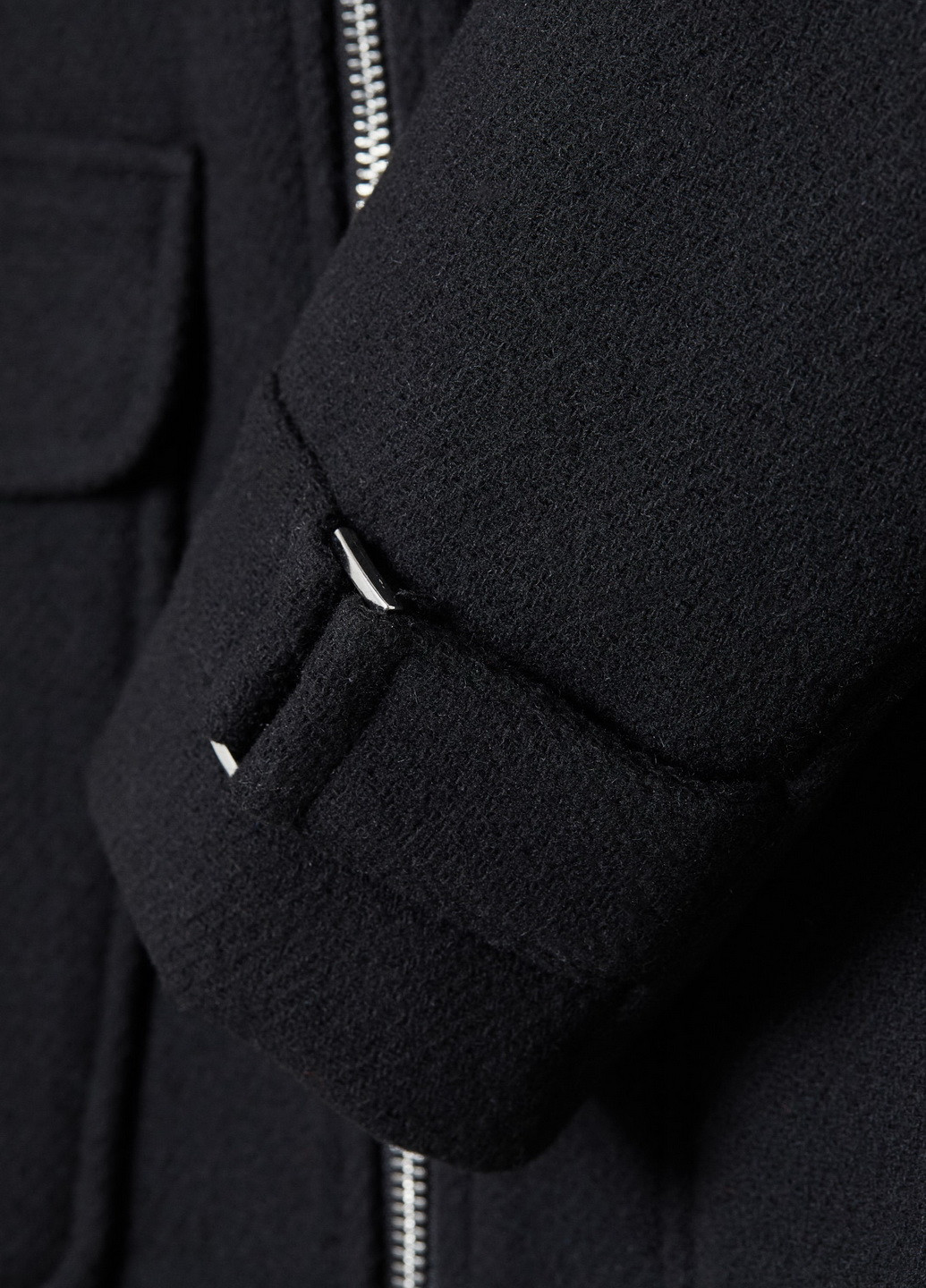 Чорне демісезонне Пальто H&M