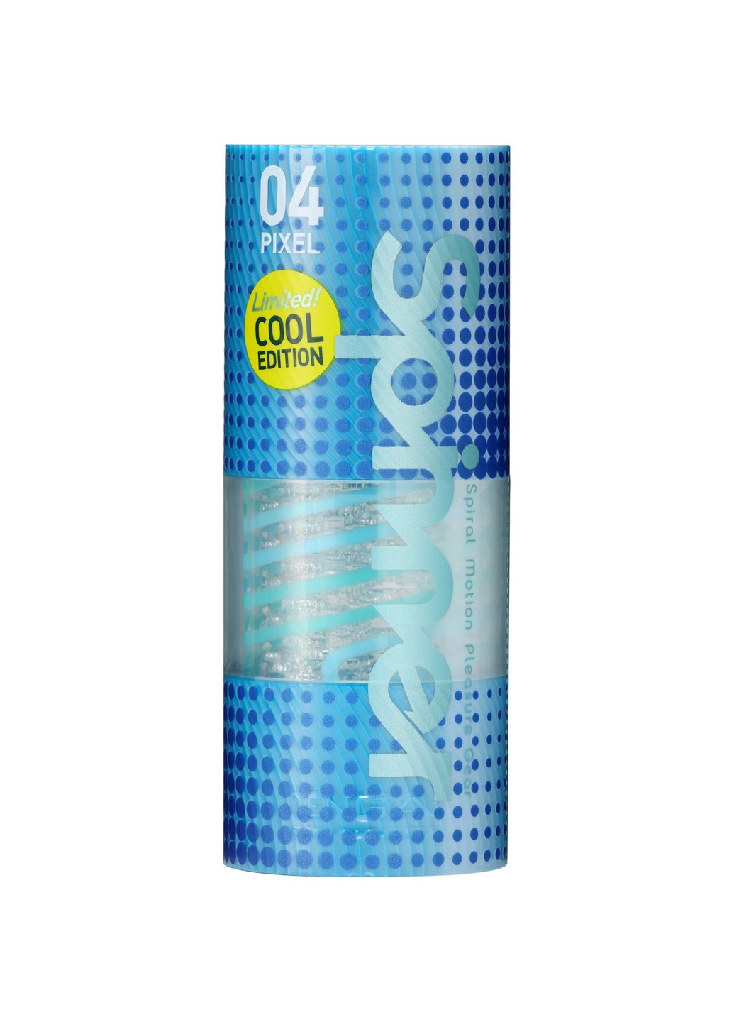 Мастурбатор Spinner 04 Pixel COOL EDITION з пружною стимулюючою спіраллю всередині Tenga (252607233)