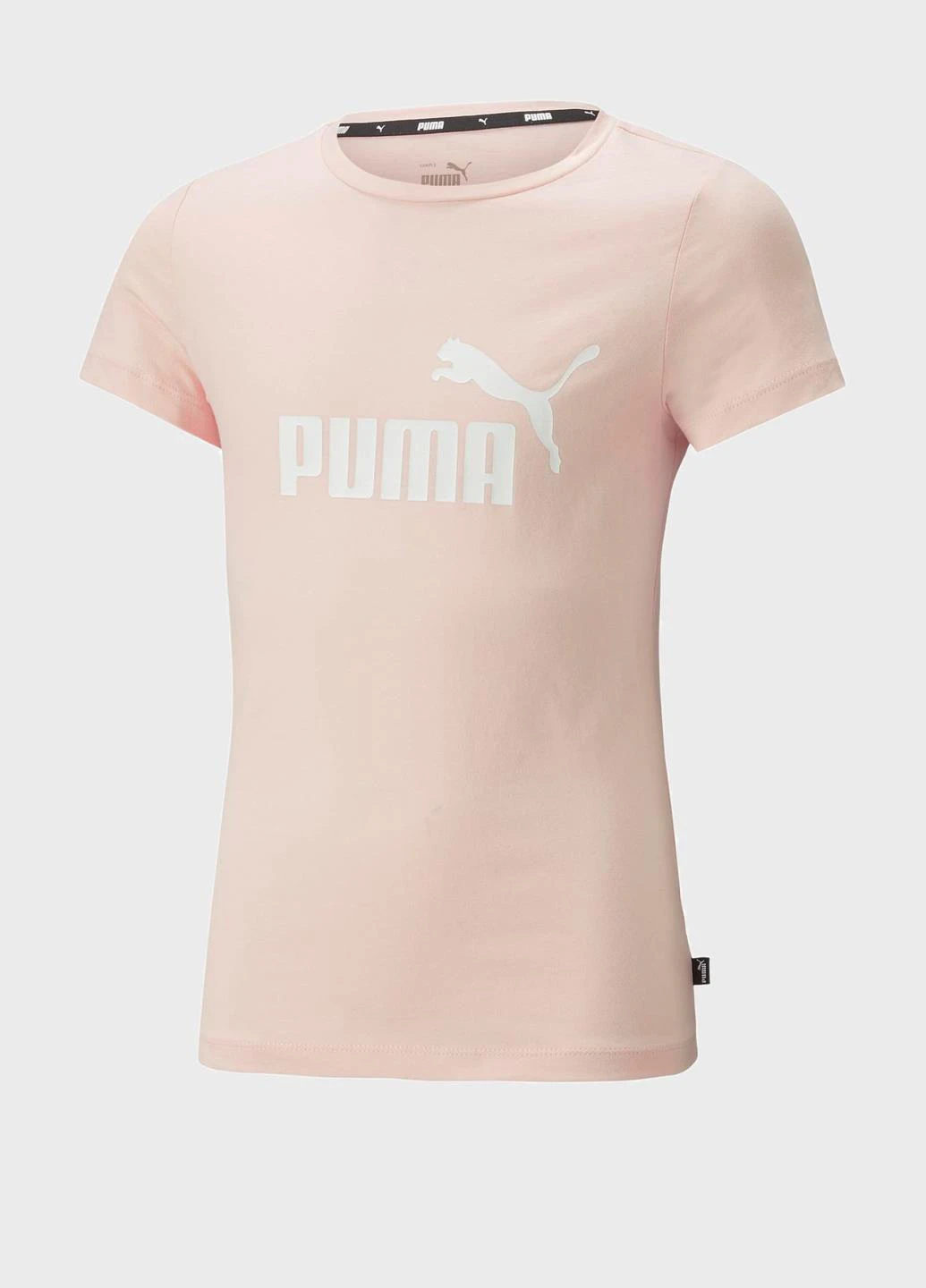 Світло-рожева демісезонна футболка 58702966 Puma Essential Logo T-Shirt