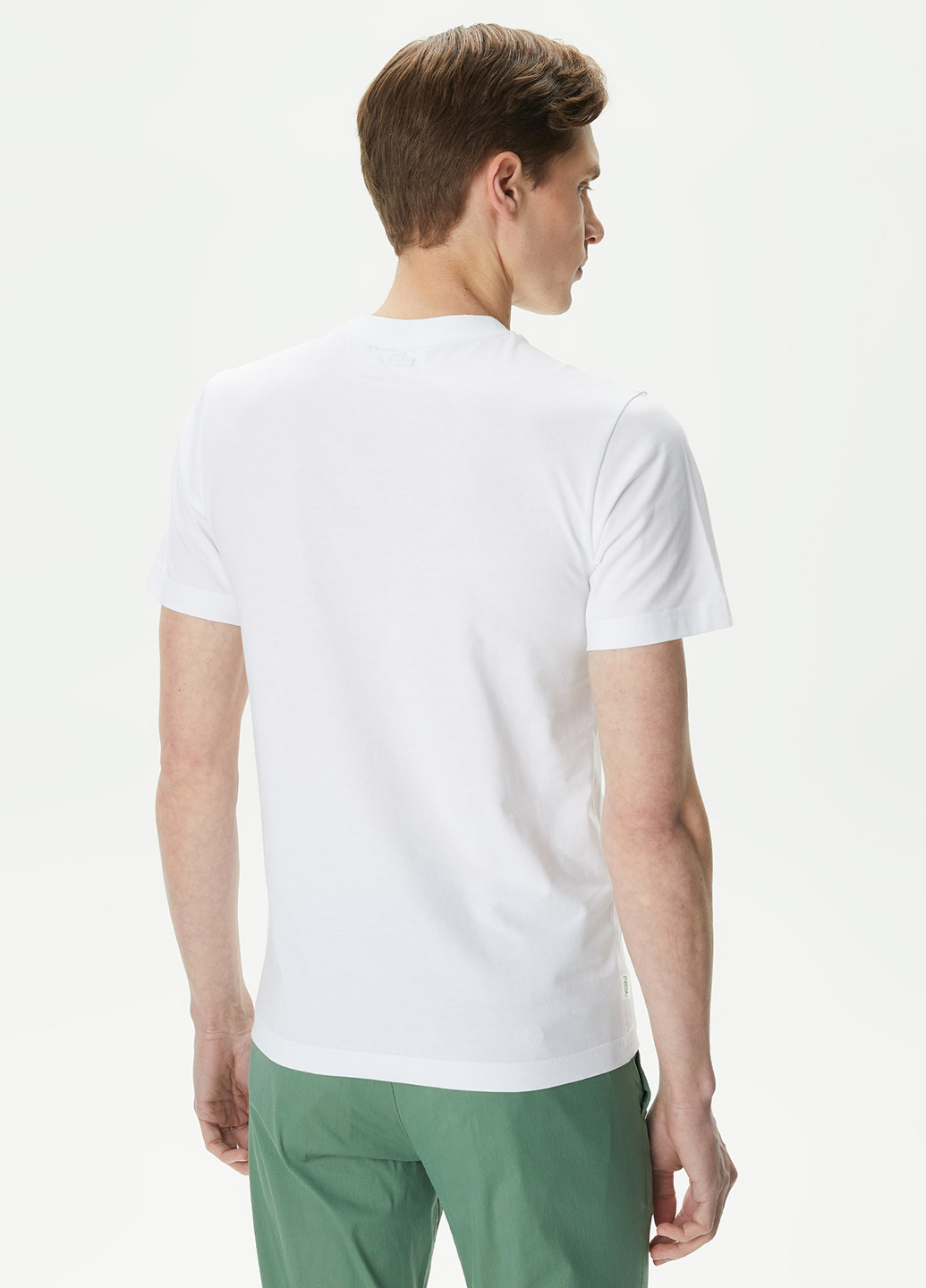 Біла футболка Lacoste