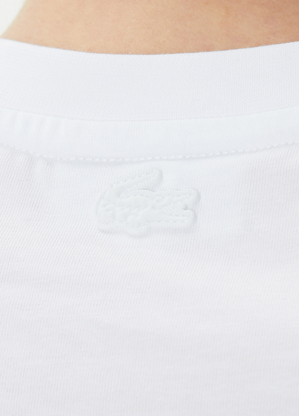 Біла футболка Lacoste