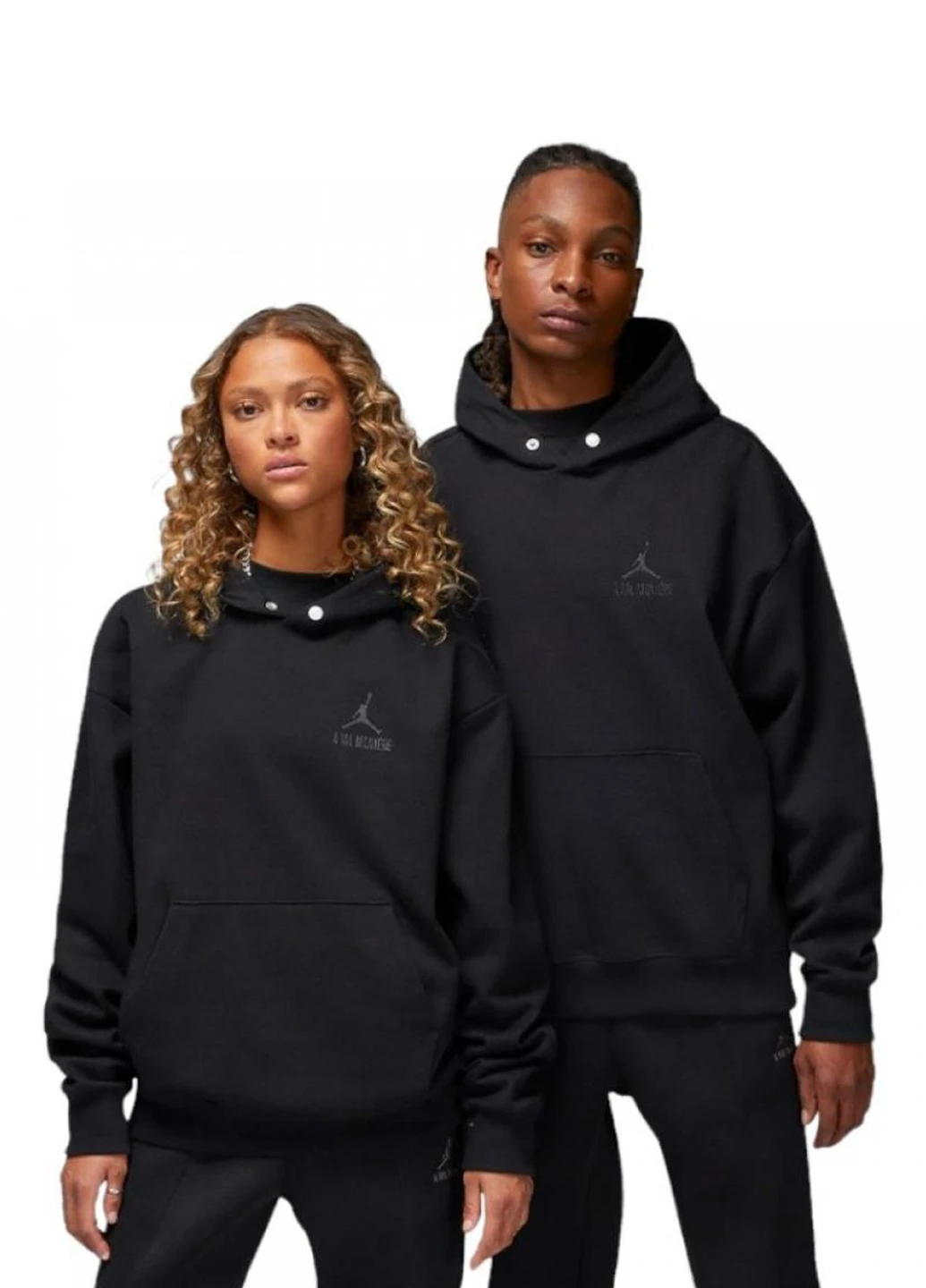 Худи DV7455-010 Jordan x A Ma Maniere Jacquard Hoodie Black (327002688)