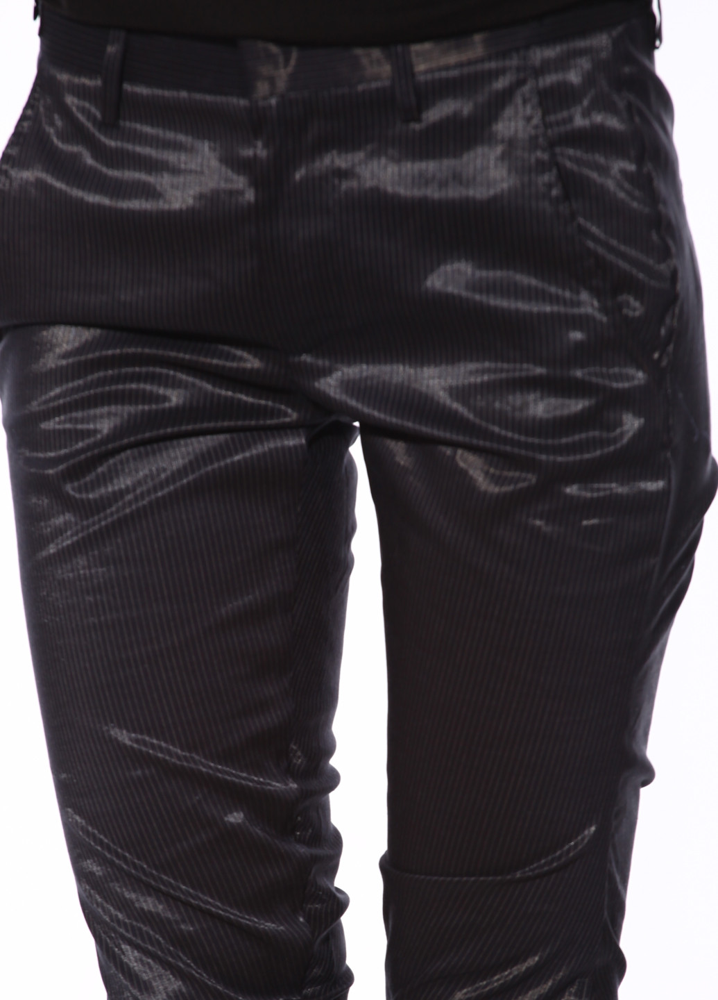 Черные кэжуал демисезонные брюки Nolita