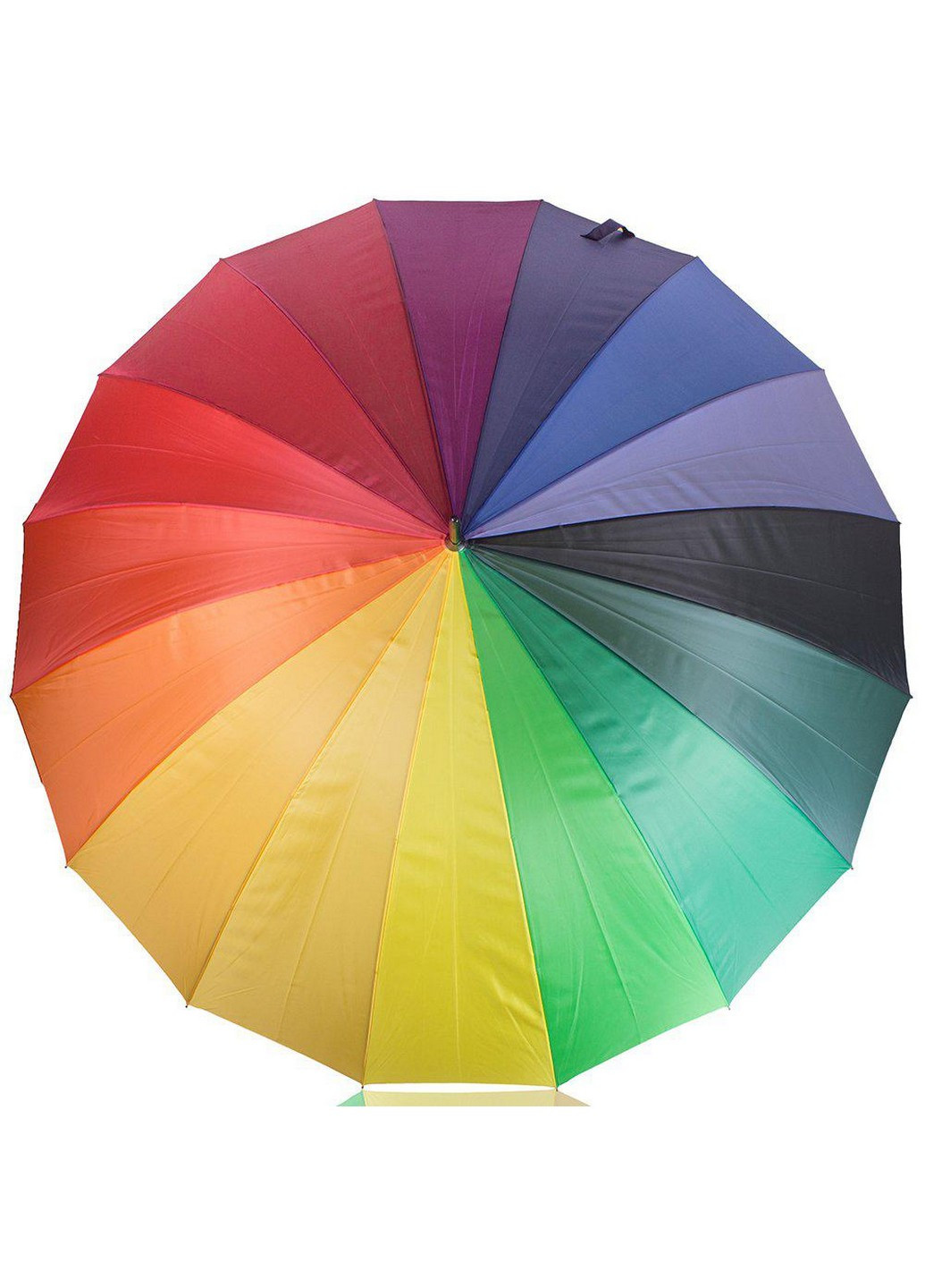Жіноча парасолька-тростина хутроанічна 105 см Happy Rain (206211977)