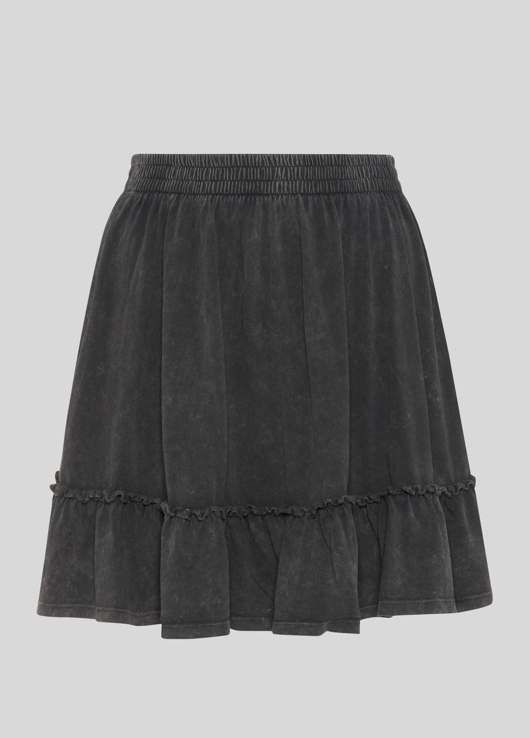 Темно-серая варенка юбка C&A