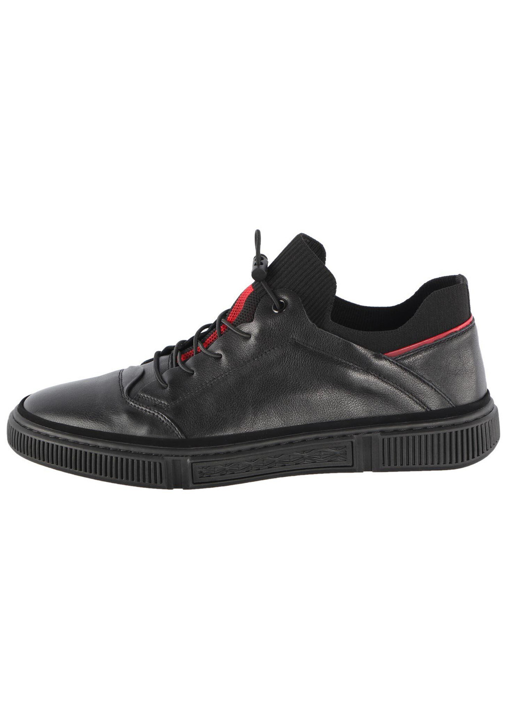 Черные демисезонные мужские кроссовки 195677 Lifexpert