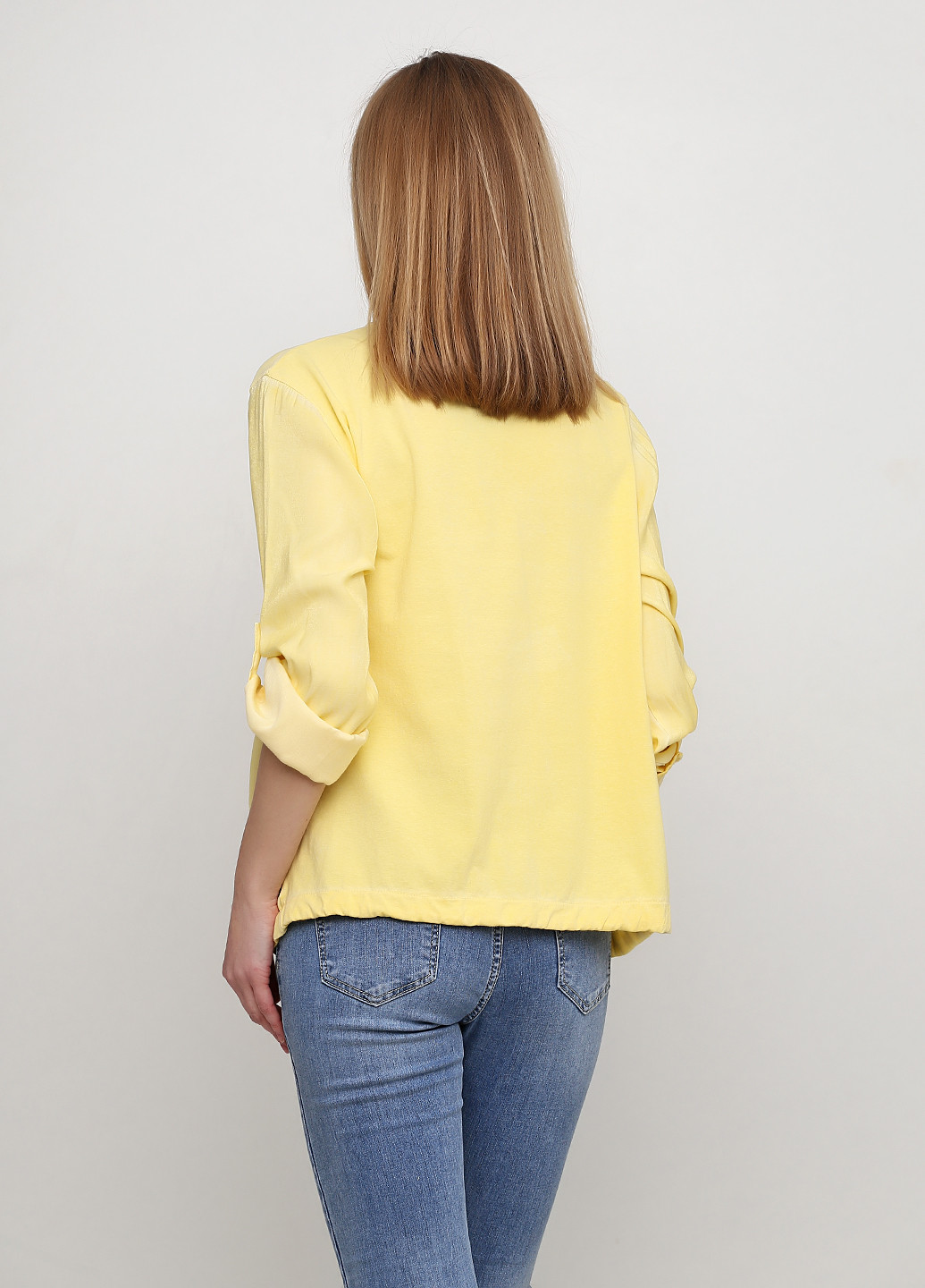 Желтая демисезонная блуза Maglieria Veneta