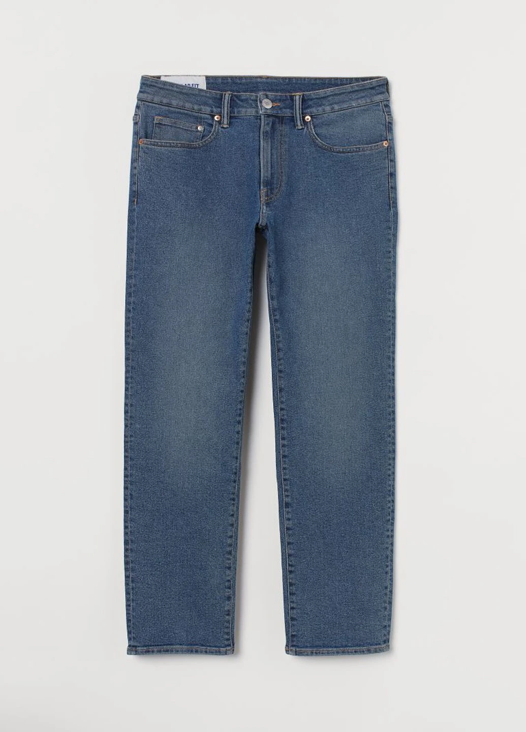 Синие демисезонные джинсы H&M