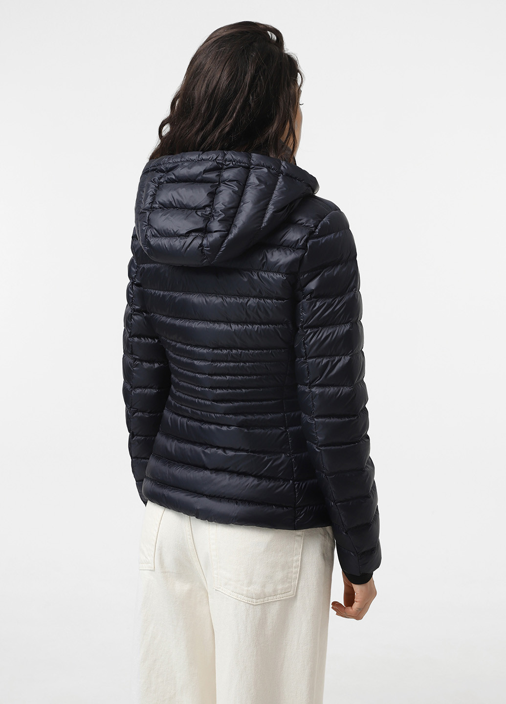 Черная демисезонная куртка Geox