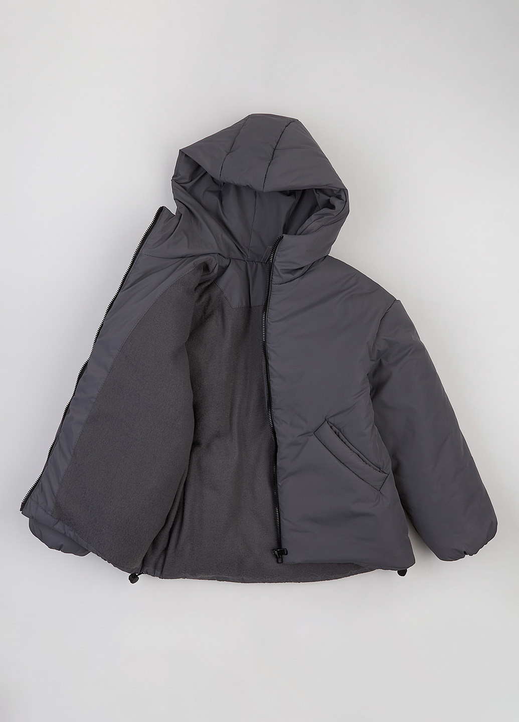 Сіра зимня куртка Garnamama