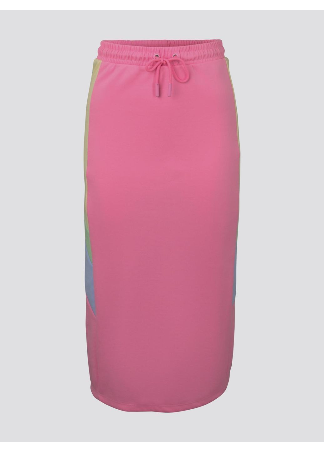Розовая с геометрическим узором юбка Tom Tailor