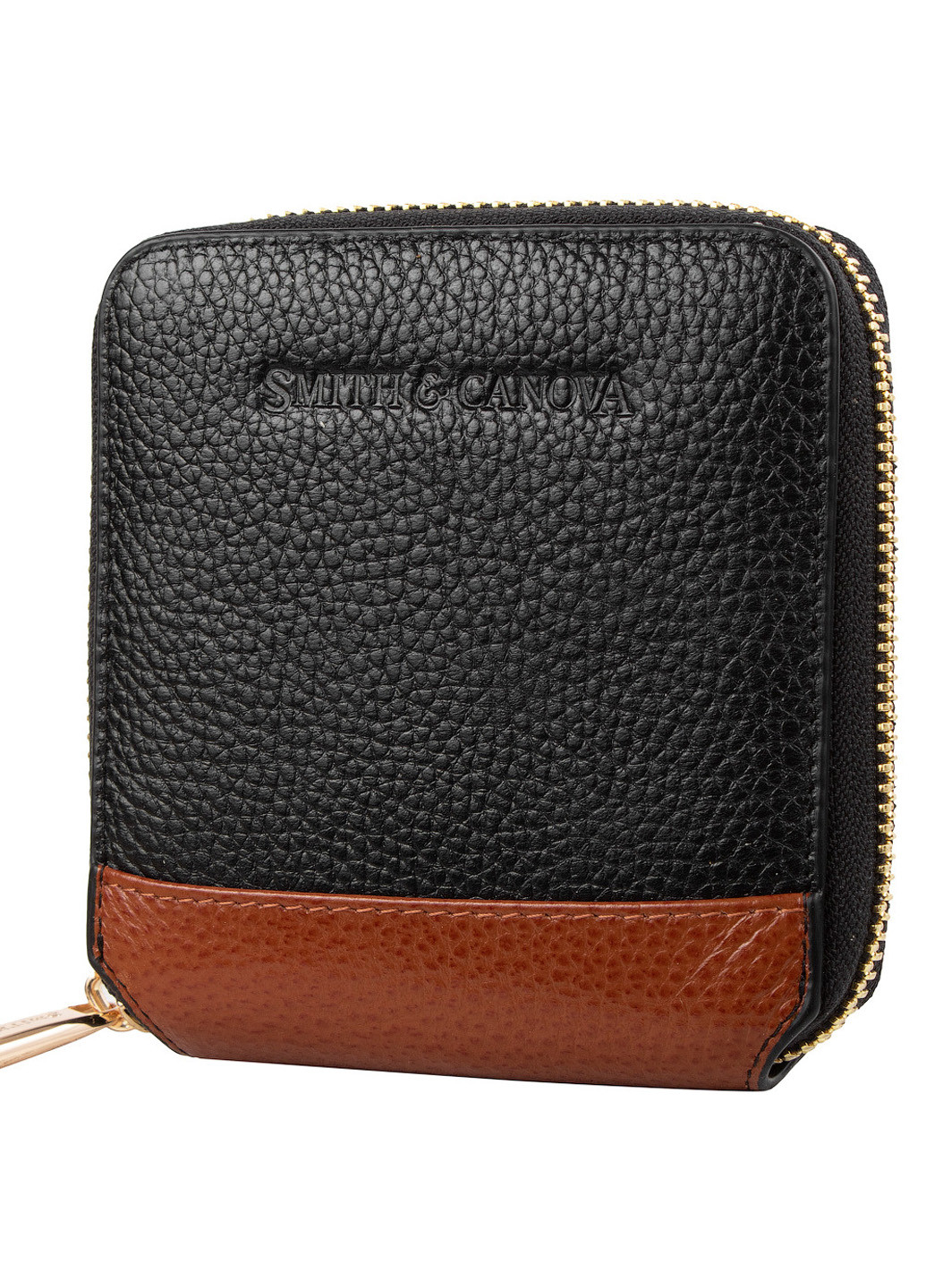 Жіночий шкіряний гаманець 9,5х10,5х2 см Smith&Canova (195538694)