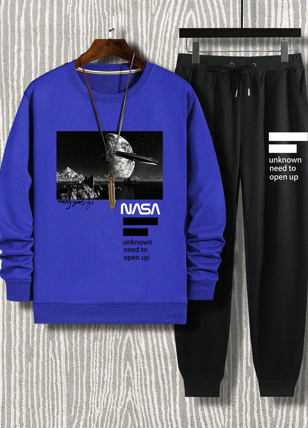 Комбінований демісезонний комплект (світшот, штани) SHEIN