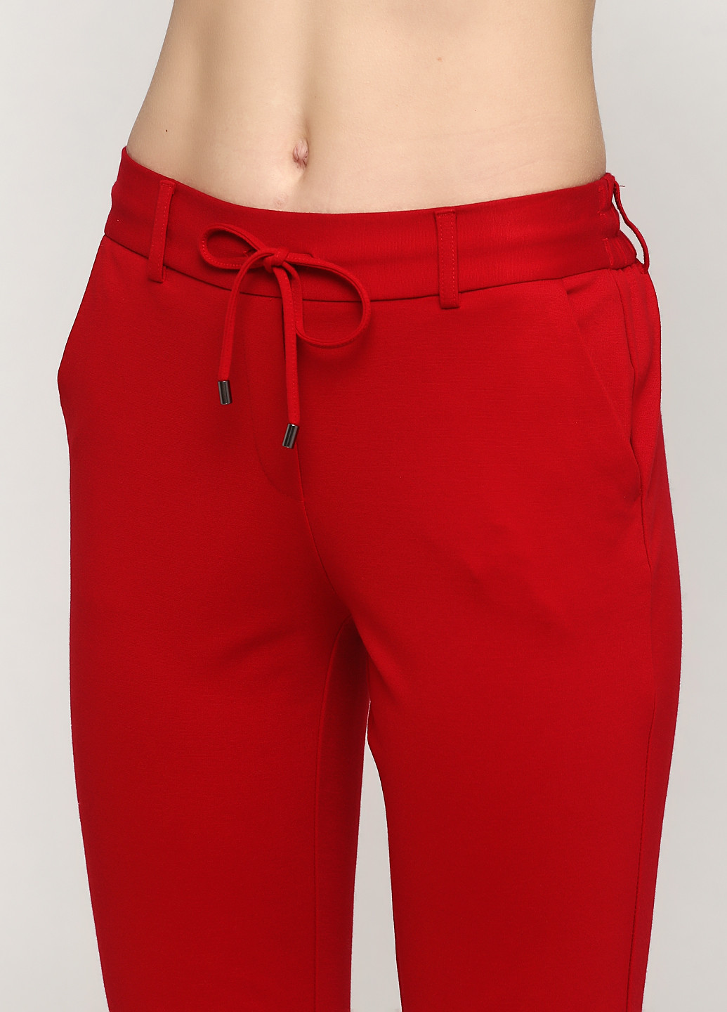 Красные кэжуал демисезонные джоггеры брюки BRANDTEX COASTLINE