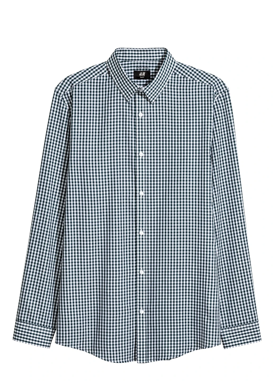 Сорочка демісезон,темно-зелений в клітку, H&M (256797737)