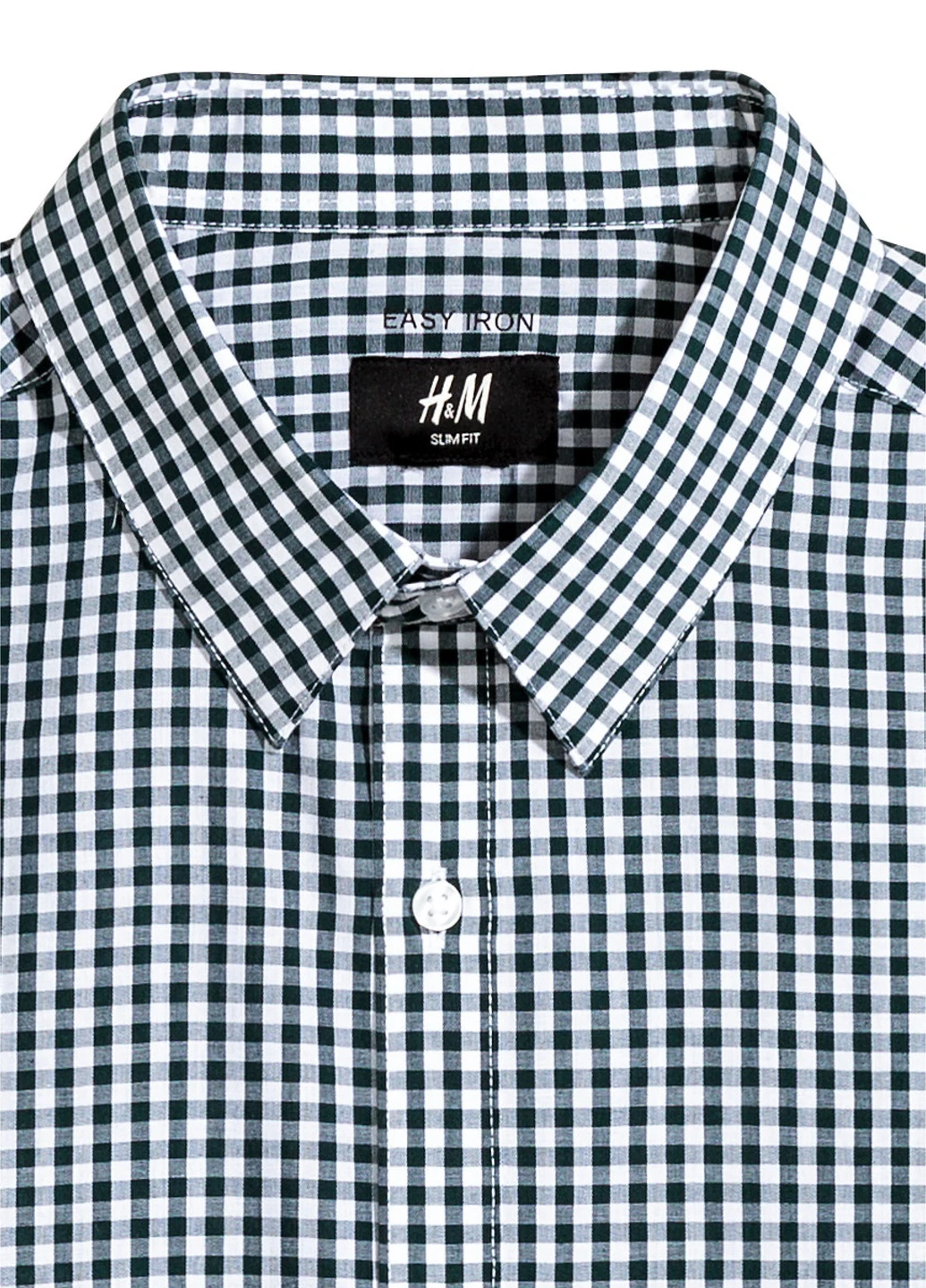 Сорочка демісезон,темно-зелений в клітку, H&M (256797737)