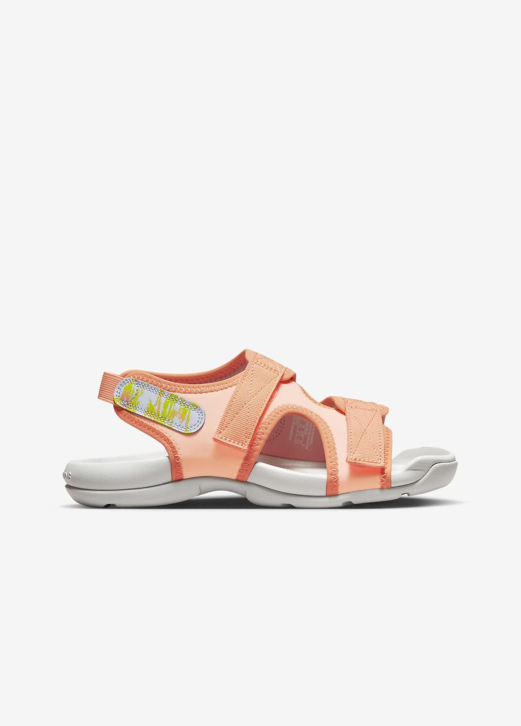 Кэжуал, Спортивные сандалии dx6383-800 Nike на липучке