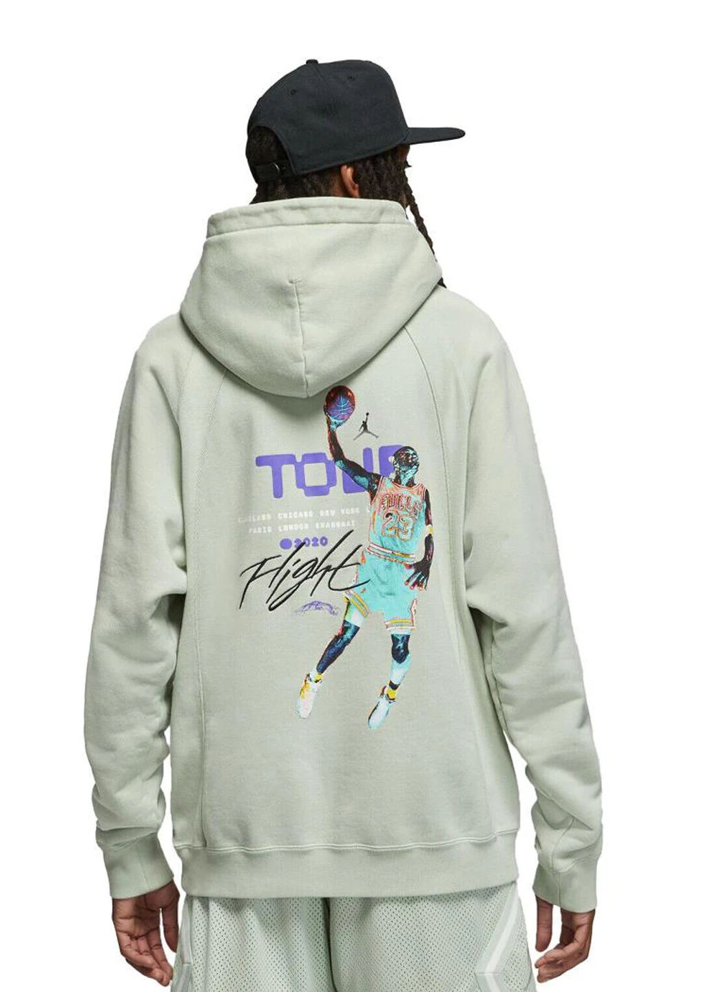 Худі DM1394-017 Jordan Flight Heritage Pullover Men's Hoodie Seafoam (328031895)