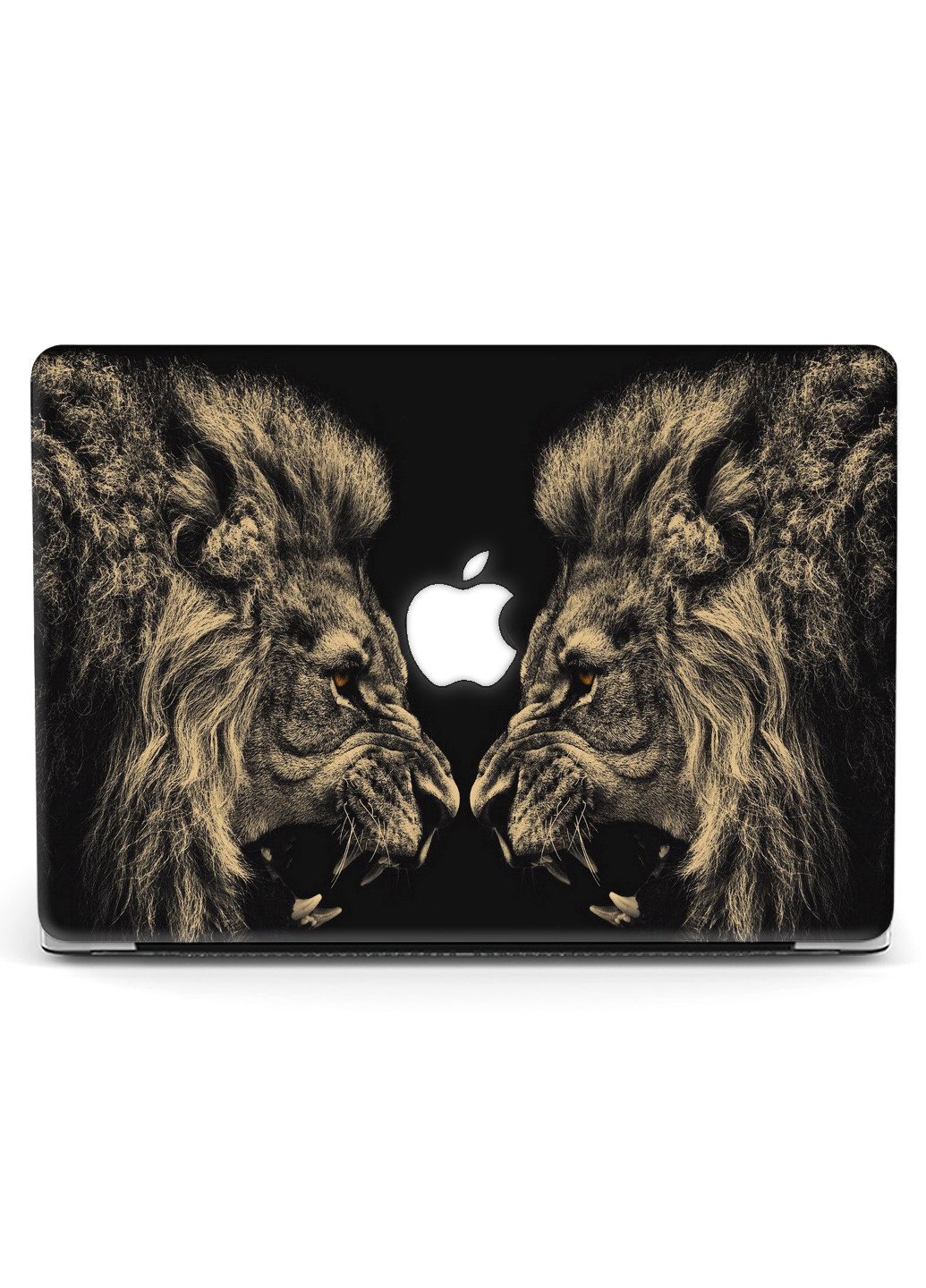 Чохол пластиковий для Apple MacBook Pro 13 A1706 / A1708 / A1989 / A2159 / A1988 Лев (Lion) (9648-2108) MobiPrint (218539524)