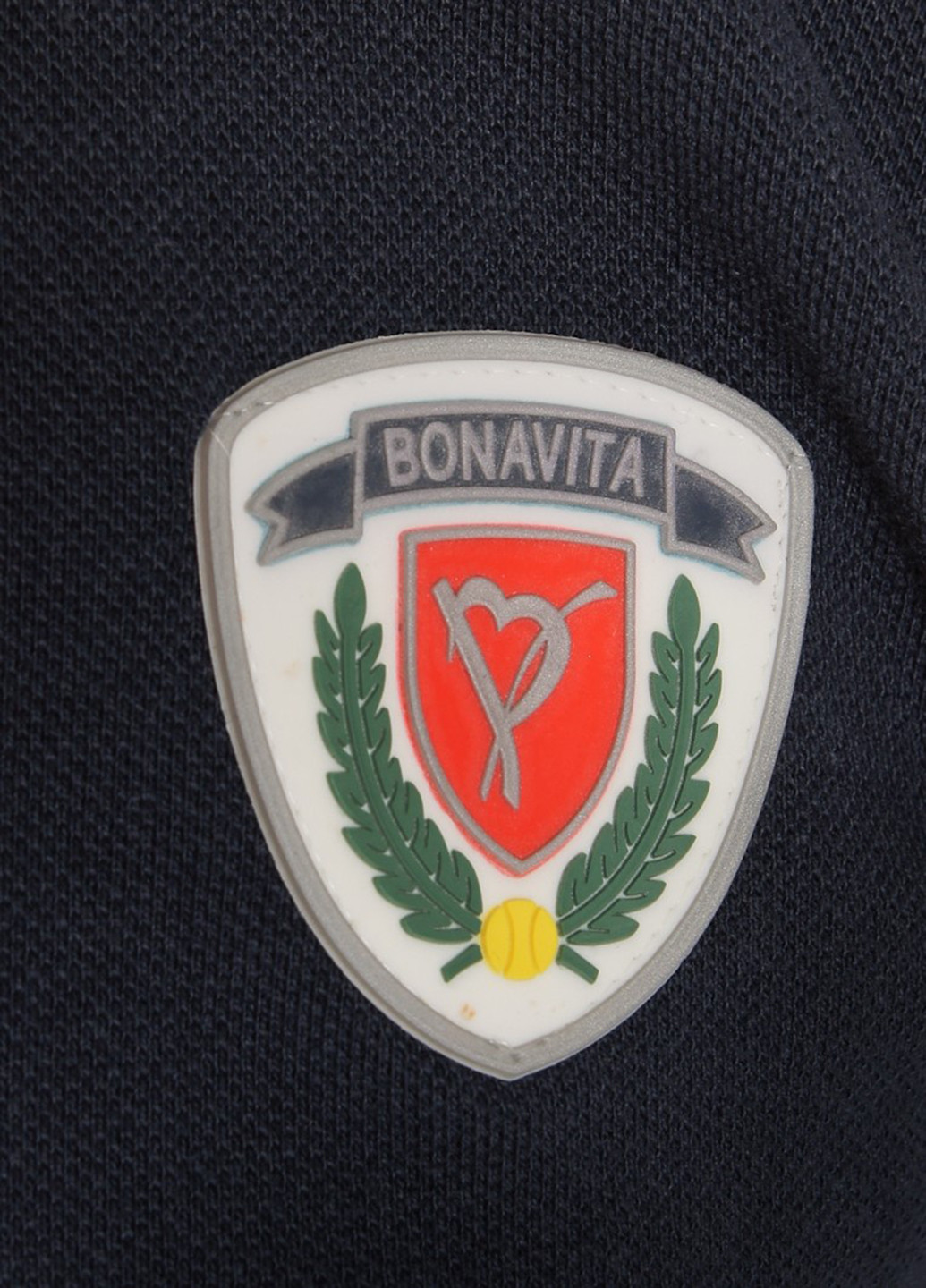Темно-синяя футболка-поло для мужчин Bonavita с логотипом
