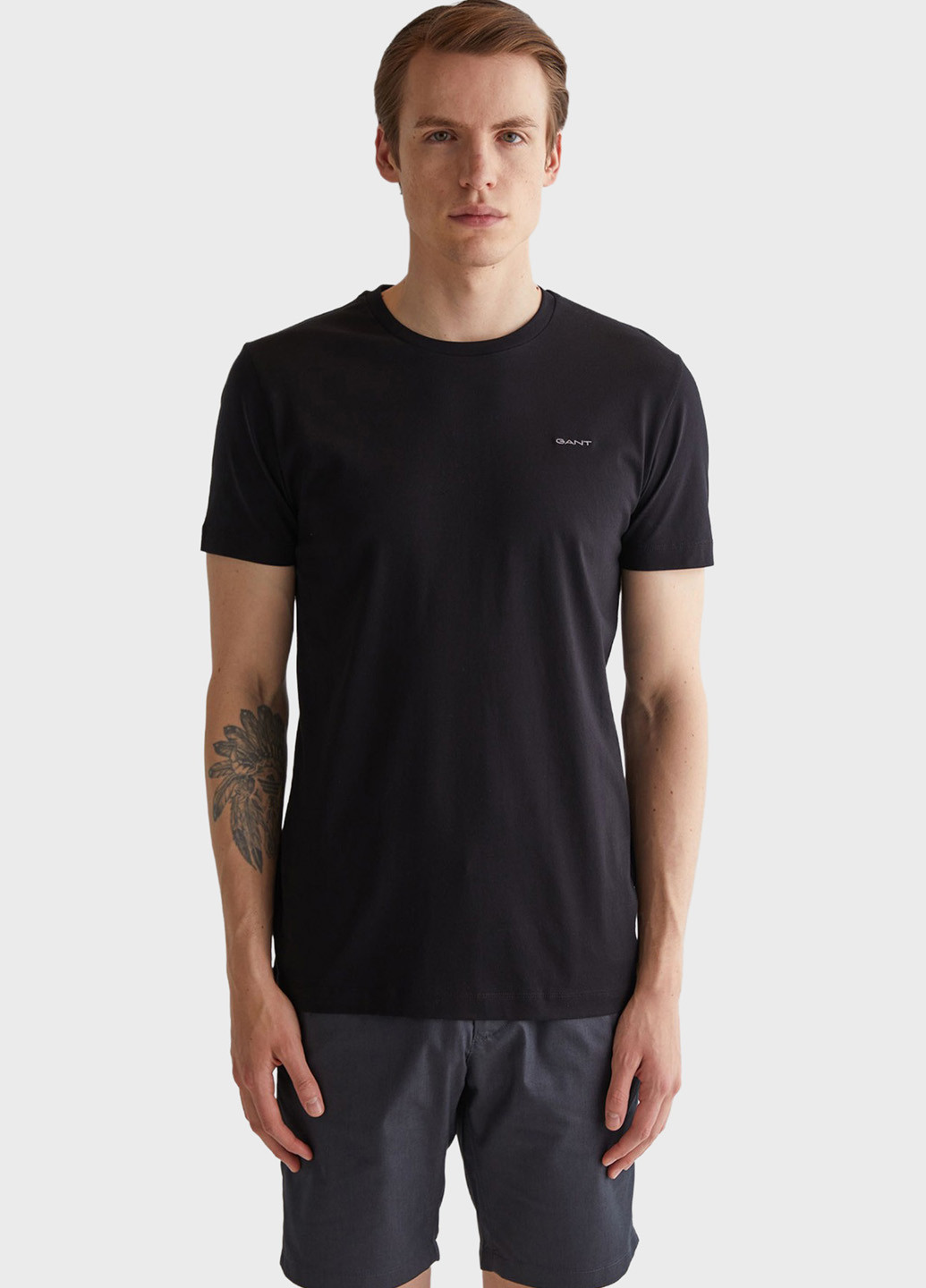 Черная футболка Gant