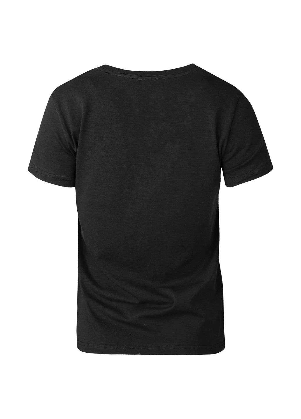 Черная летняя футболка O! clothing