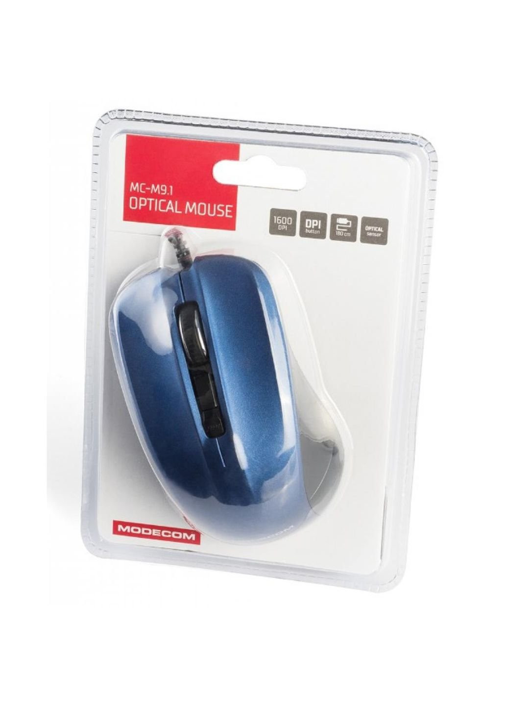 Мишка MC-M9.1 USB Blue (M-MC-00M9.1-140) Modecom (253547777)