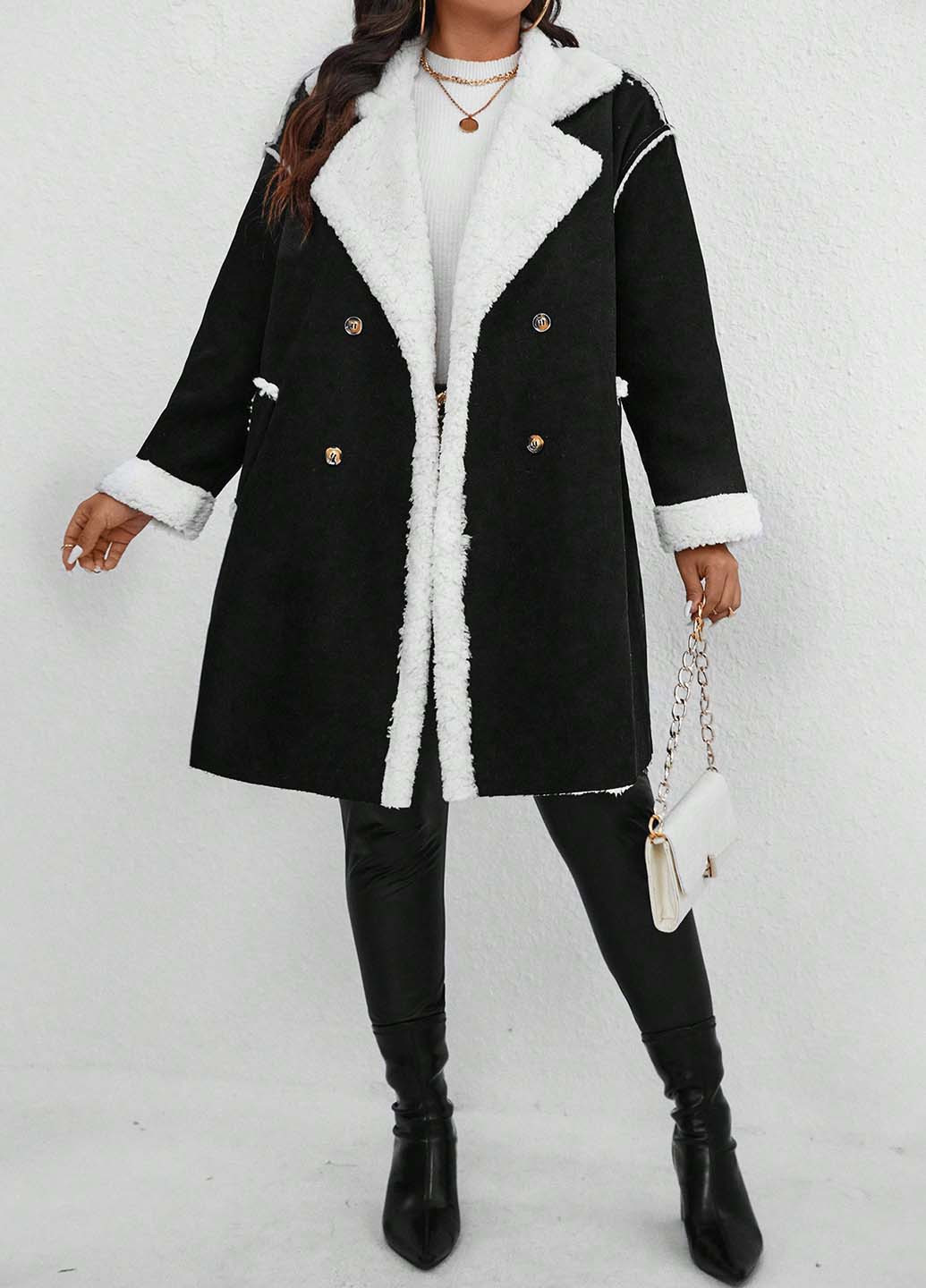 Дубленка SHEIN (344466024)