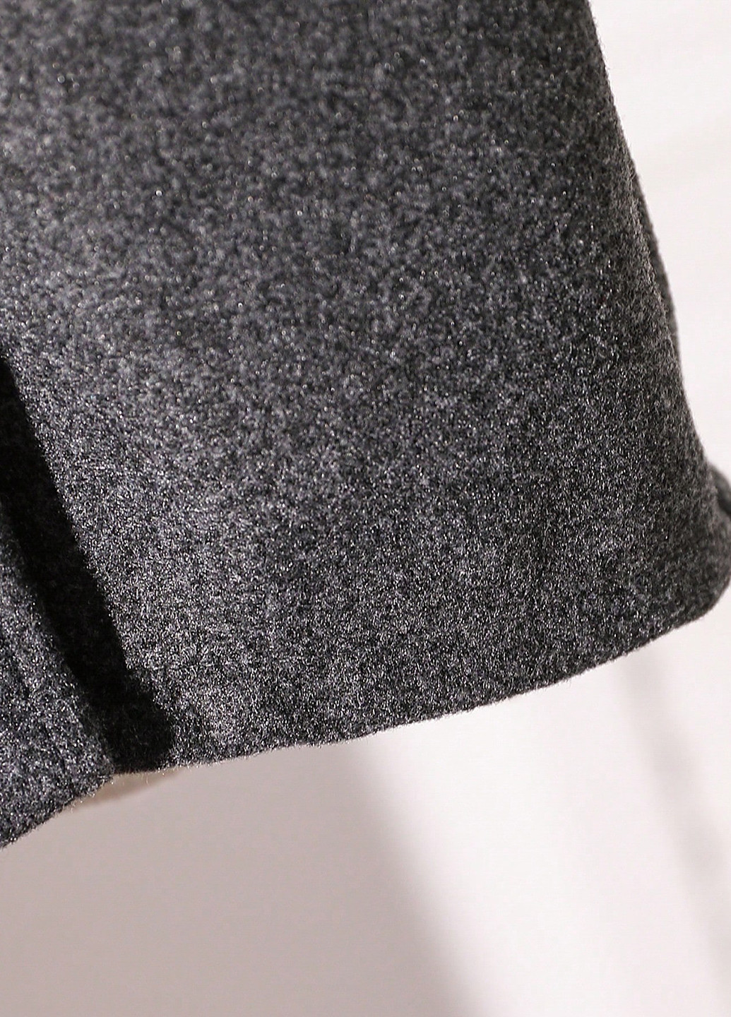 Темно-сірне Кежуал напівпальто SHEIN меланж