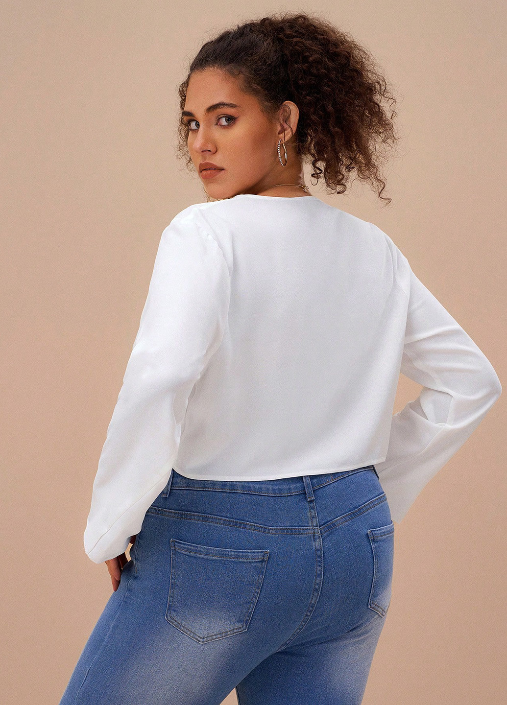 Біла блуза SHEIN