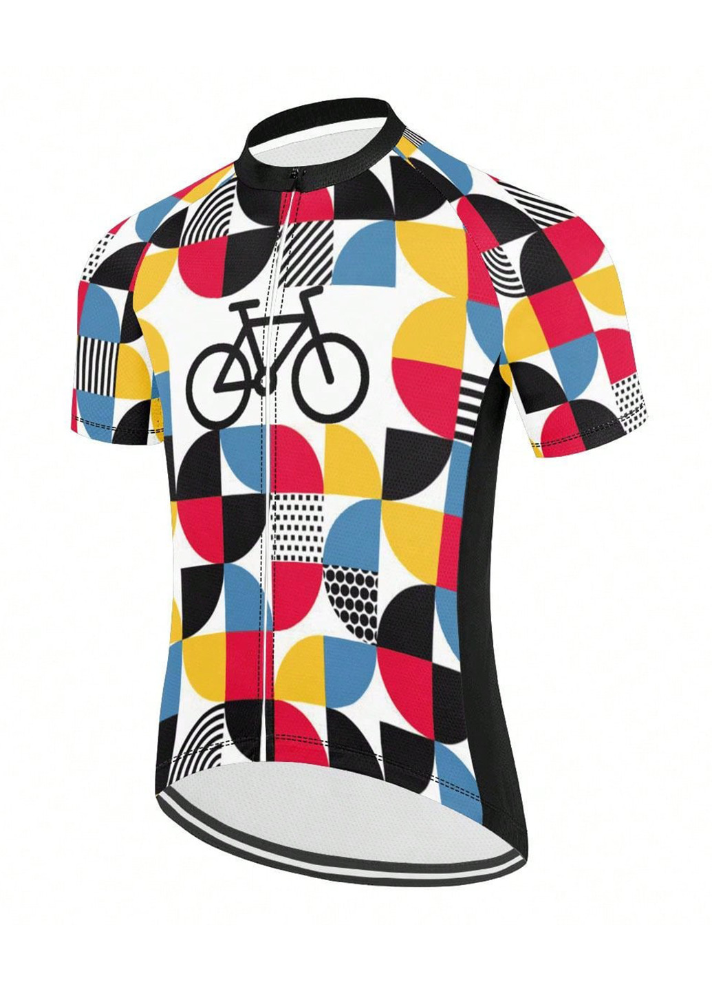 Комбинированная футболка SHEIN