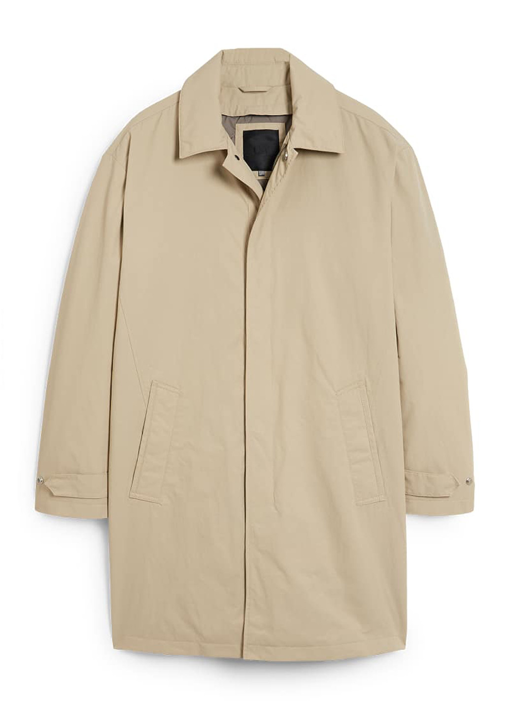 Плащ C&A на кнопках, на блискавці прямий (362599549)