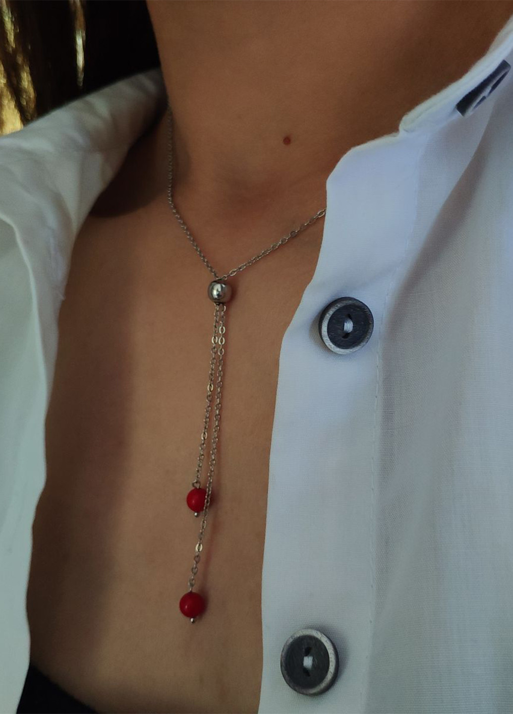 Кольє Silver Flame (262379352)