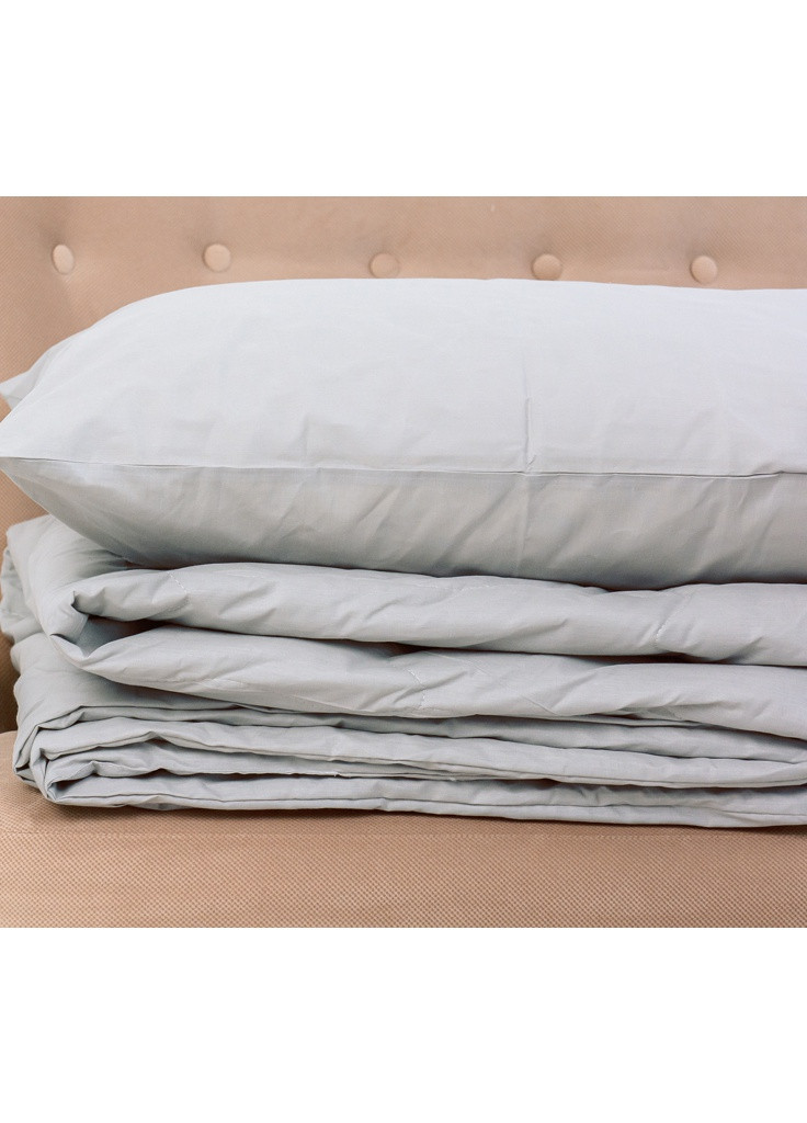 Одеяло антиаллергенное Летнее с Eco-Soft 2339 Light Gray 172x205 (2200003029710) Mirson (254076395)