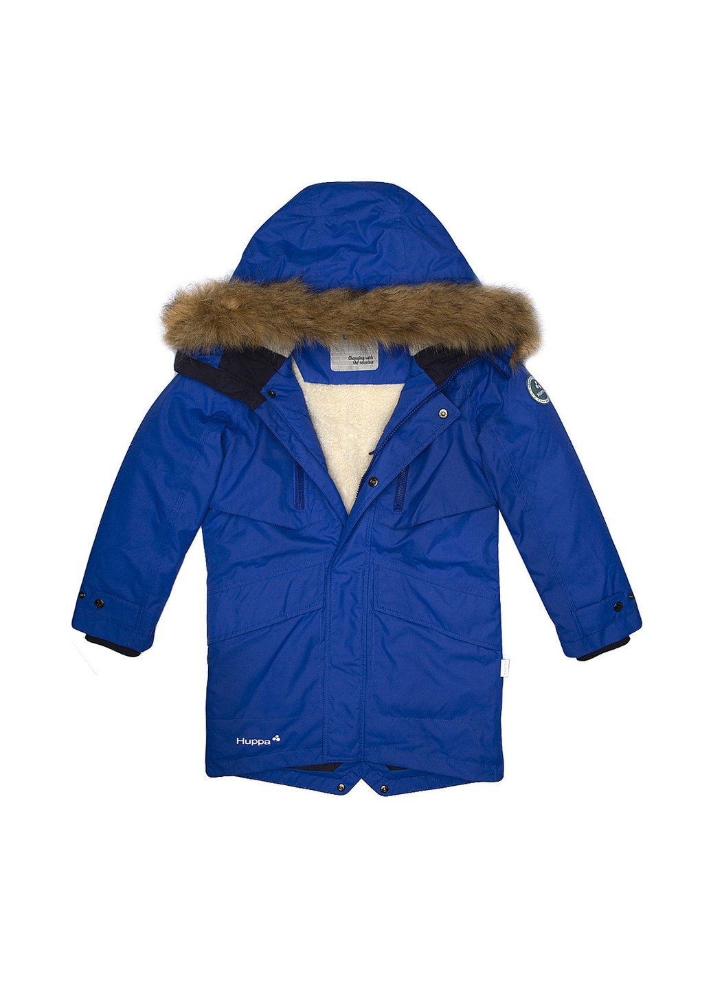 Синее зимнее Пальто зимнее DAVID Huppa