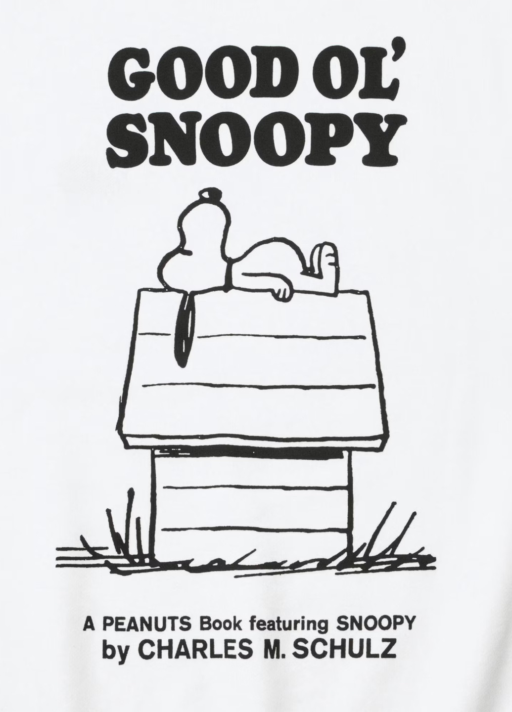 Білий світшот Uniqlo малюнок вишивка (327231653)