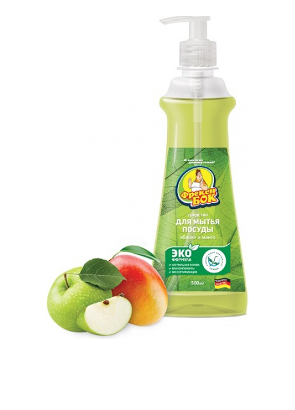 Засіб для миття посуду Яблуко і манго, 500 мл Фрекен БОК (138200467)