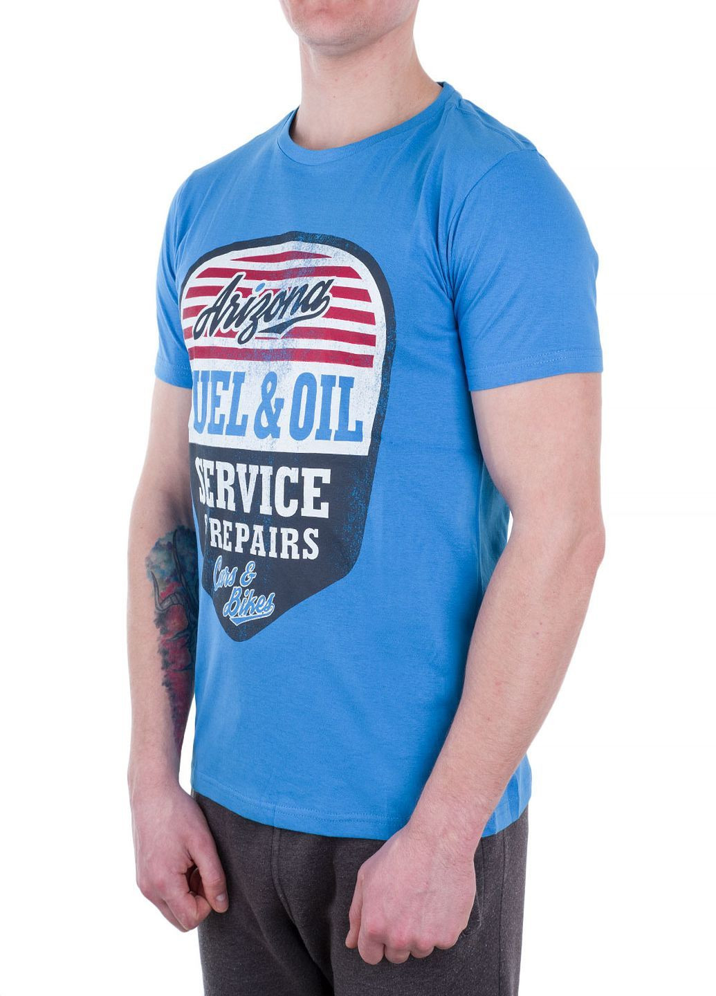 Синяя футболка E-Bound