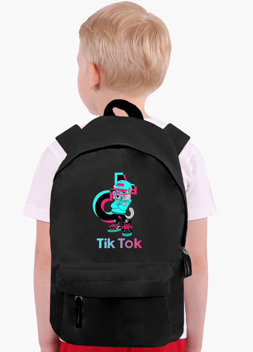 Детский рюкзак Кот Тік Тік (Cat TikTok) (9263-1644) MobiPrint (217074346)