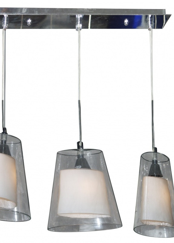 Люстра потолочная подвес на 3 плафона в зал BR 01 053/3L Brille (253886529)