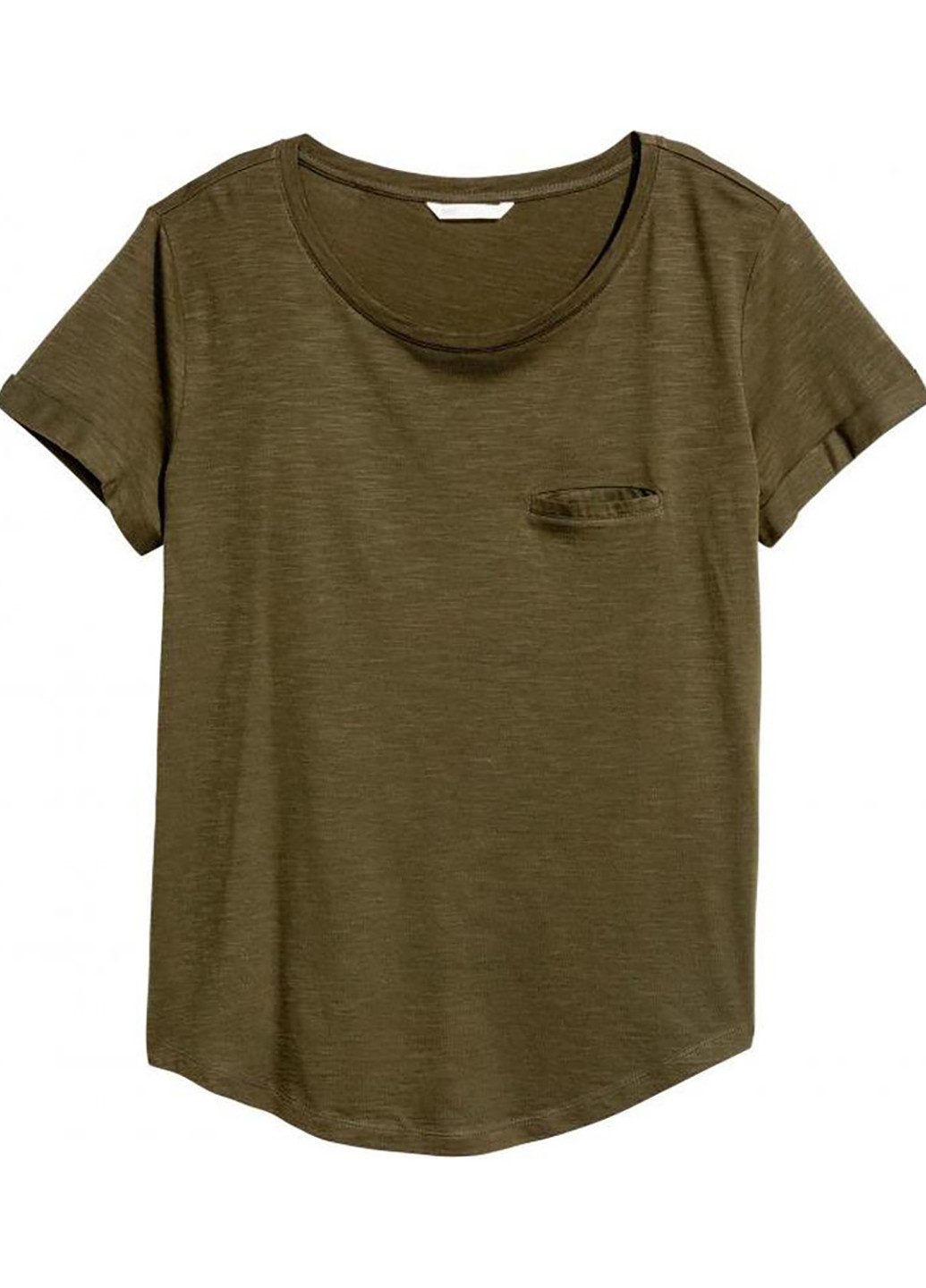 Хаки (оливковая) демисезон футболка H&M