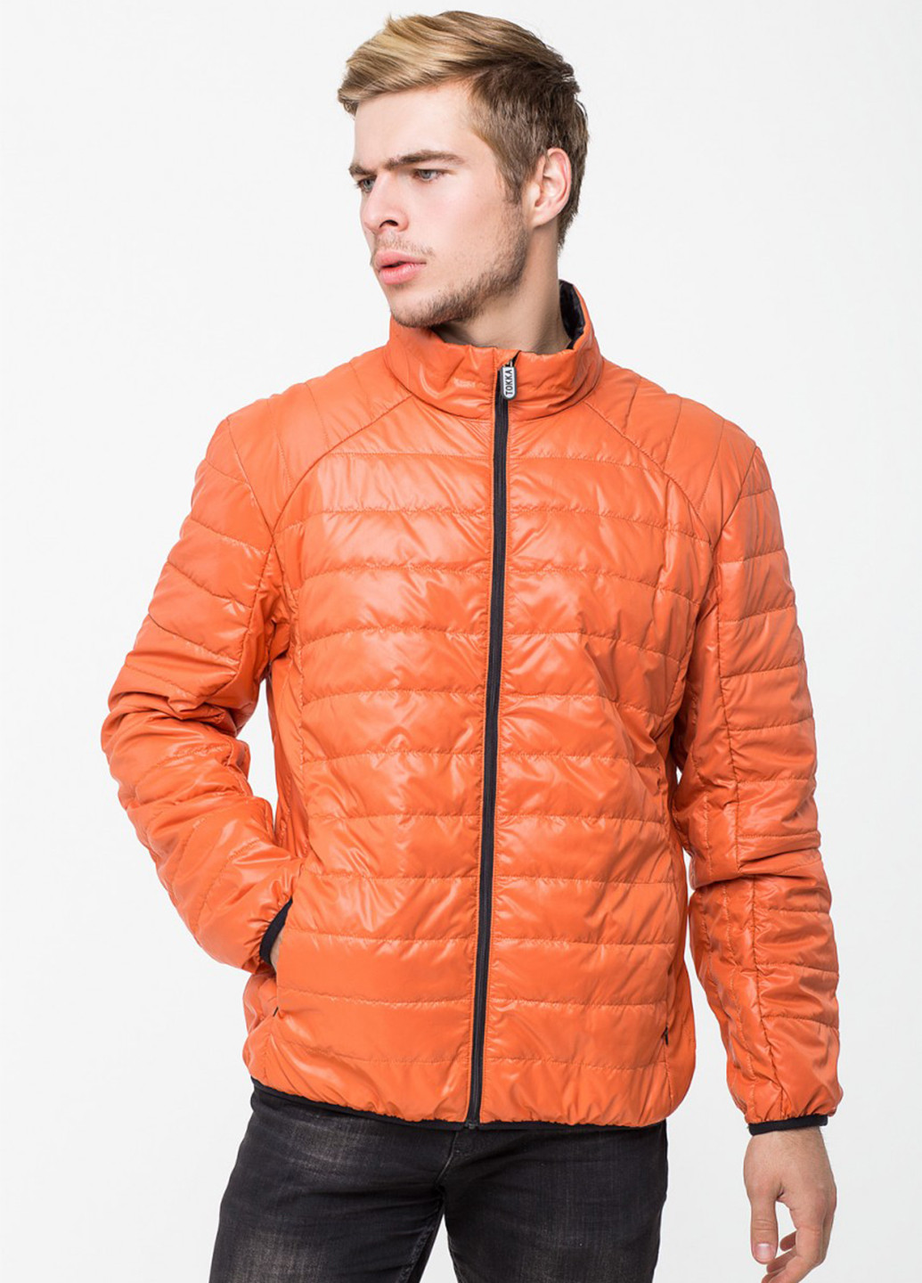 Оранжевая демисезонная куртка KTL&Kattaleya