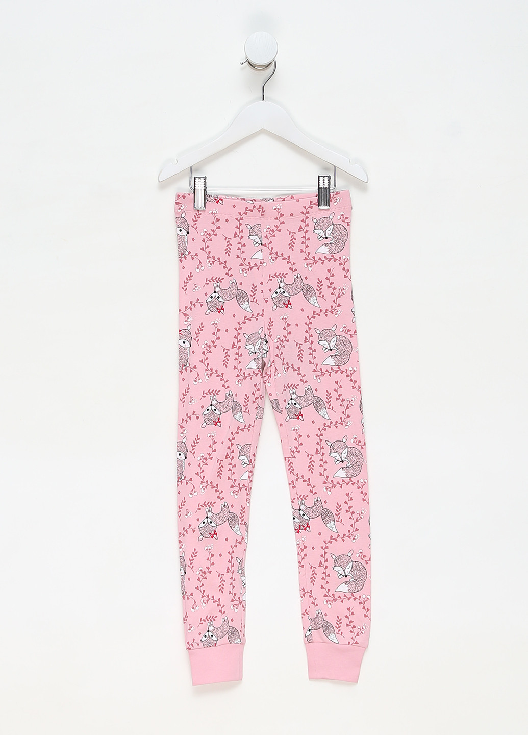 Розовые домашние демисезонные джоггеры брюки H&M