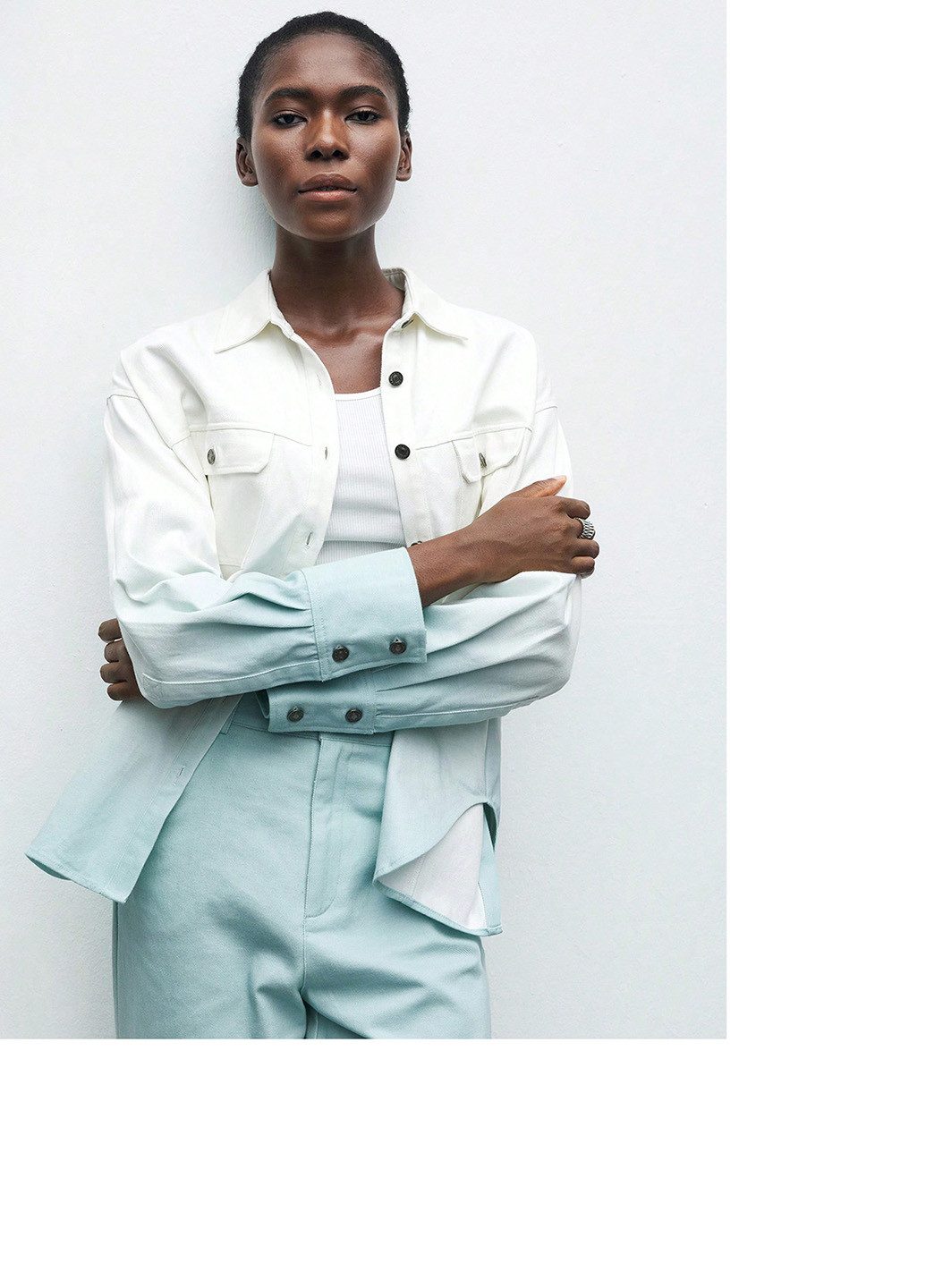 Куртка-рубашка SHEIN (344454097)