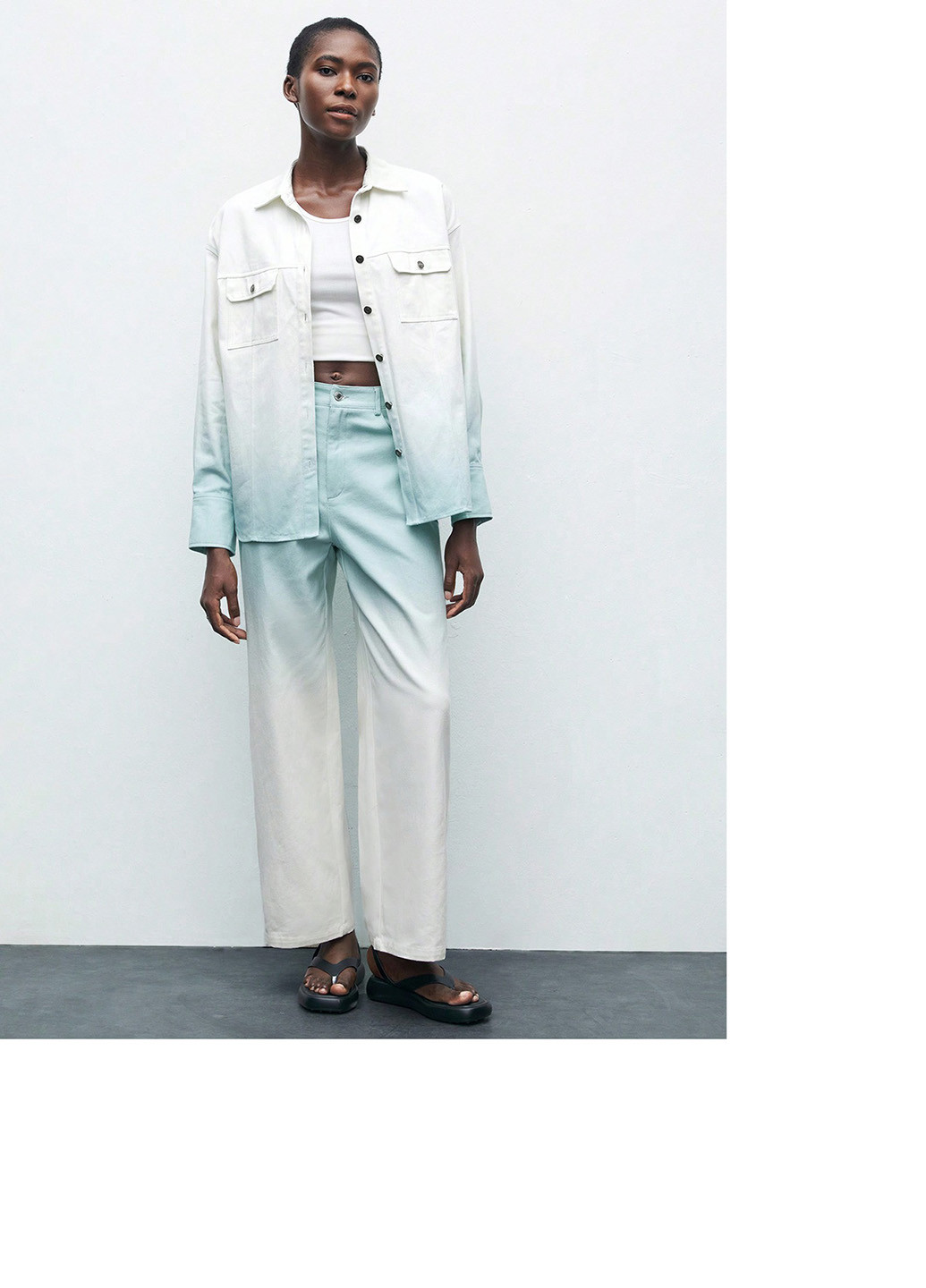 Куртка-рубашка SHEIN (344454097)